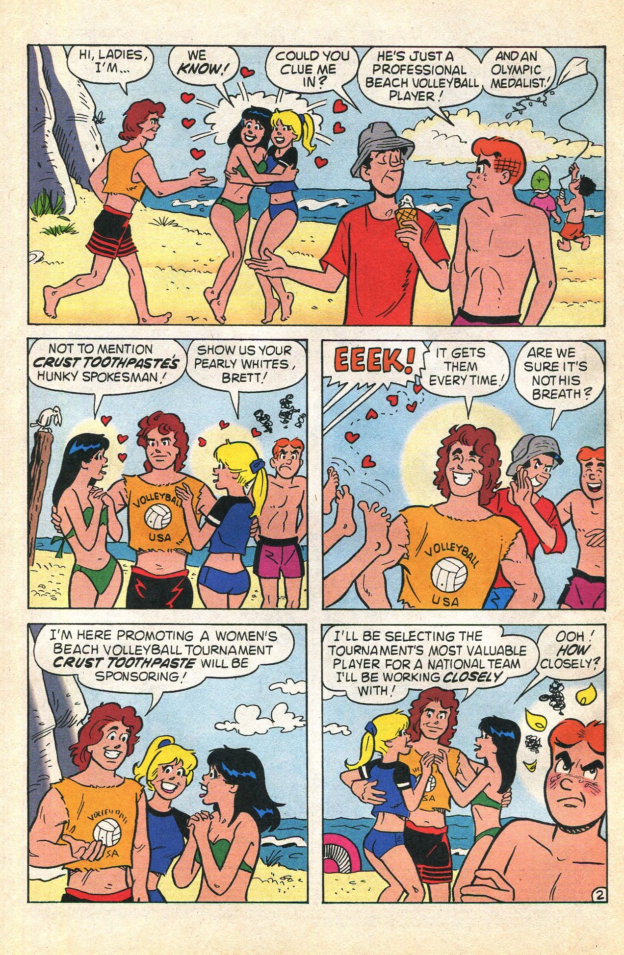 Read online Betty And Veronica: Summer Fun (1994) comic -  Issue #4 - 4