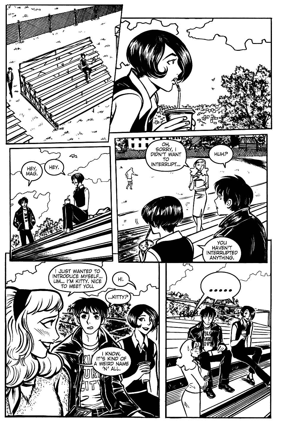 Read online Scooter Girl comic -  Issue #1 - 22