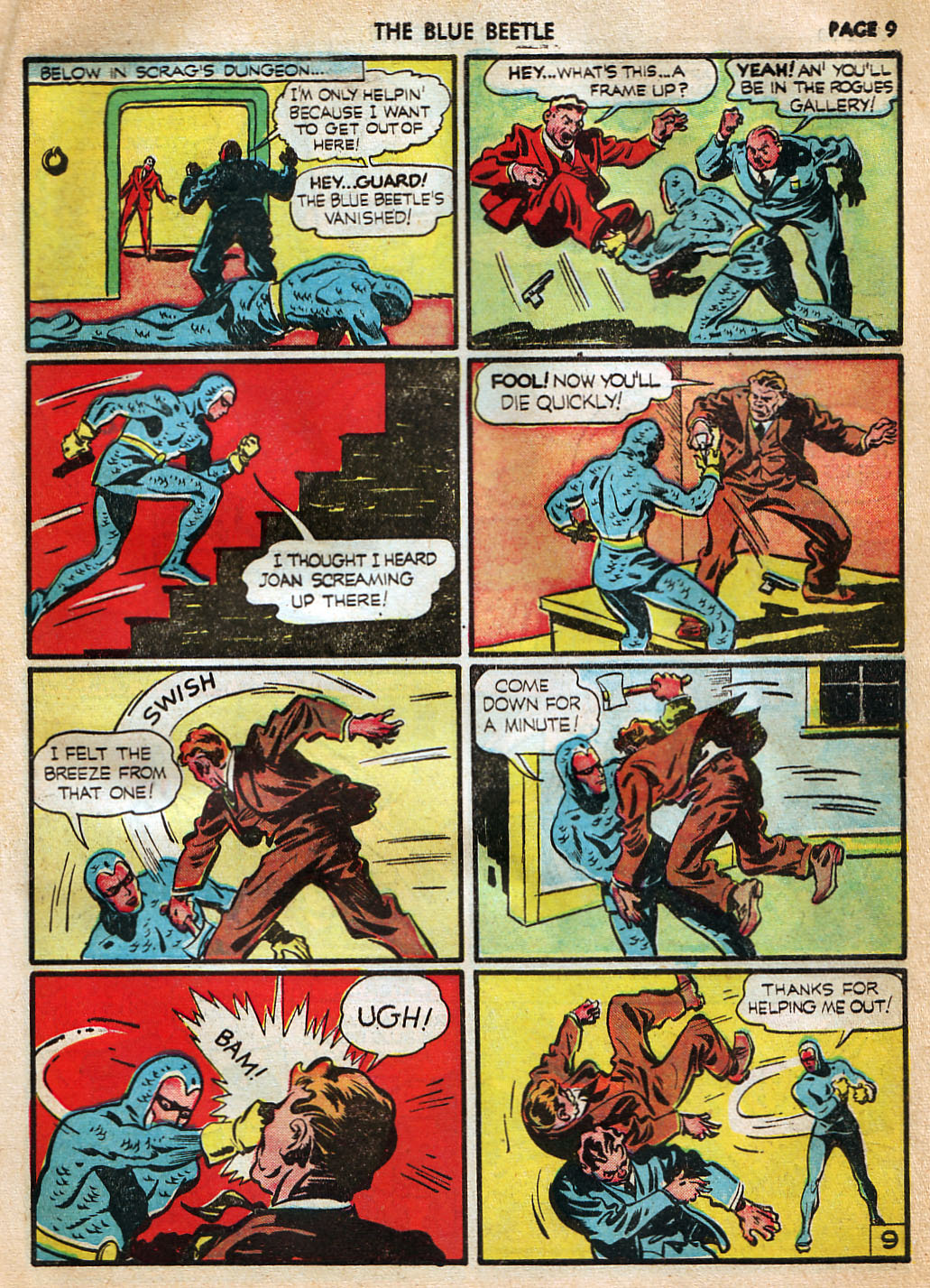 Read online The Blue Beetle comic -  Issue #5 - 10