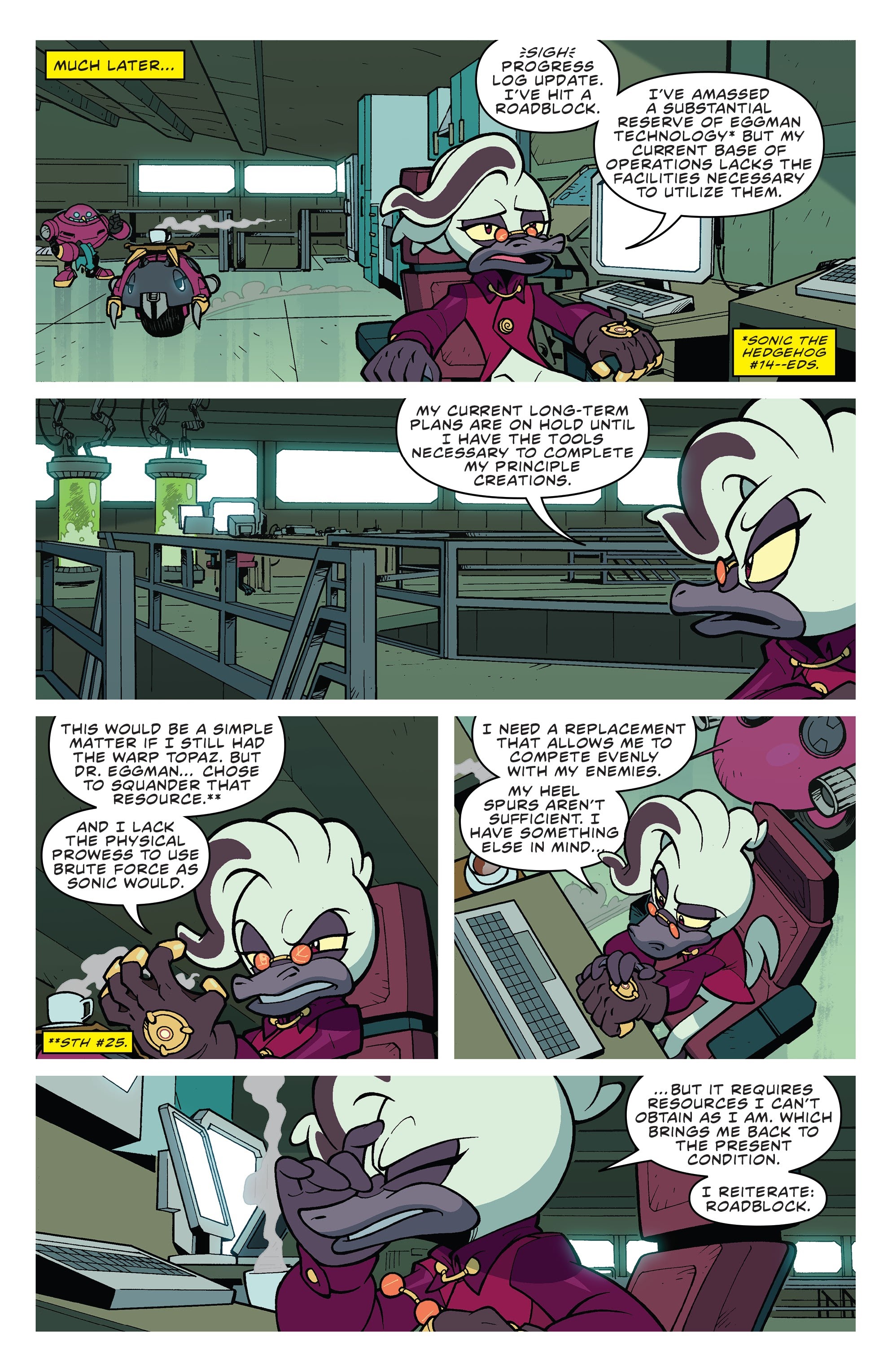 Read online Sonic the Hedgehog: Bad Guys comic -  Issue #1 - 6