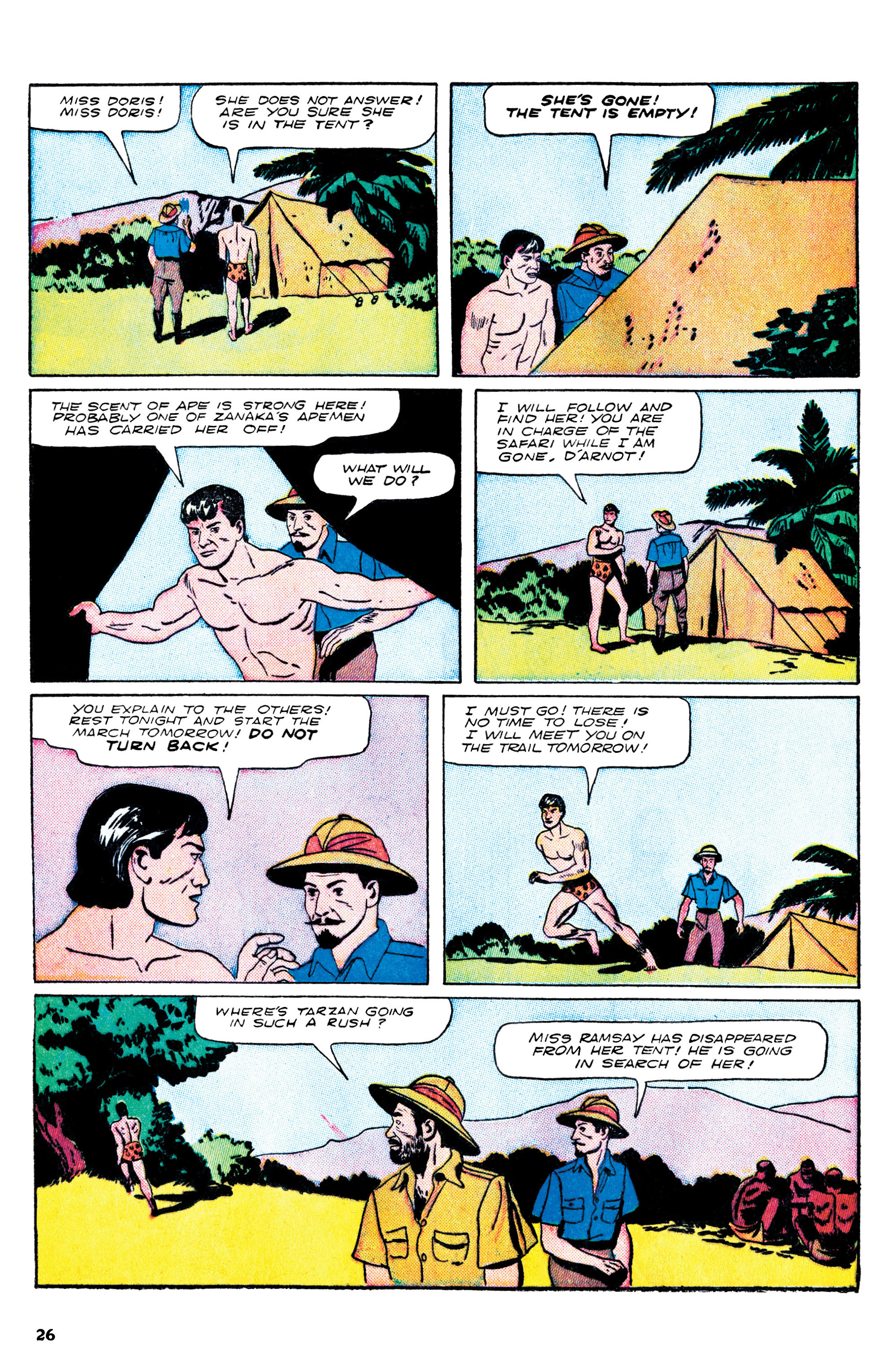 Read online Edgar Rice Burroughs Tarzan: The Jesse Marsh Years Omnibus comic -  Issue # TPB (Part 1) - 27