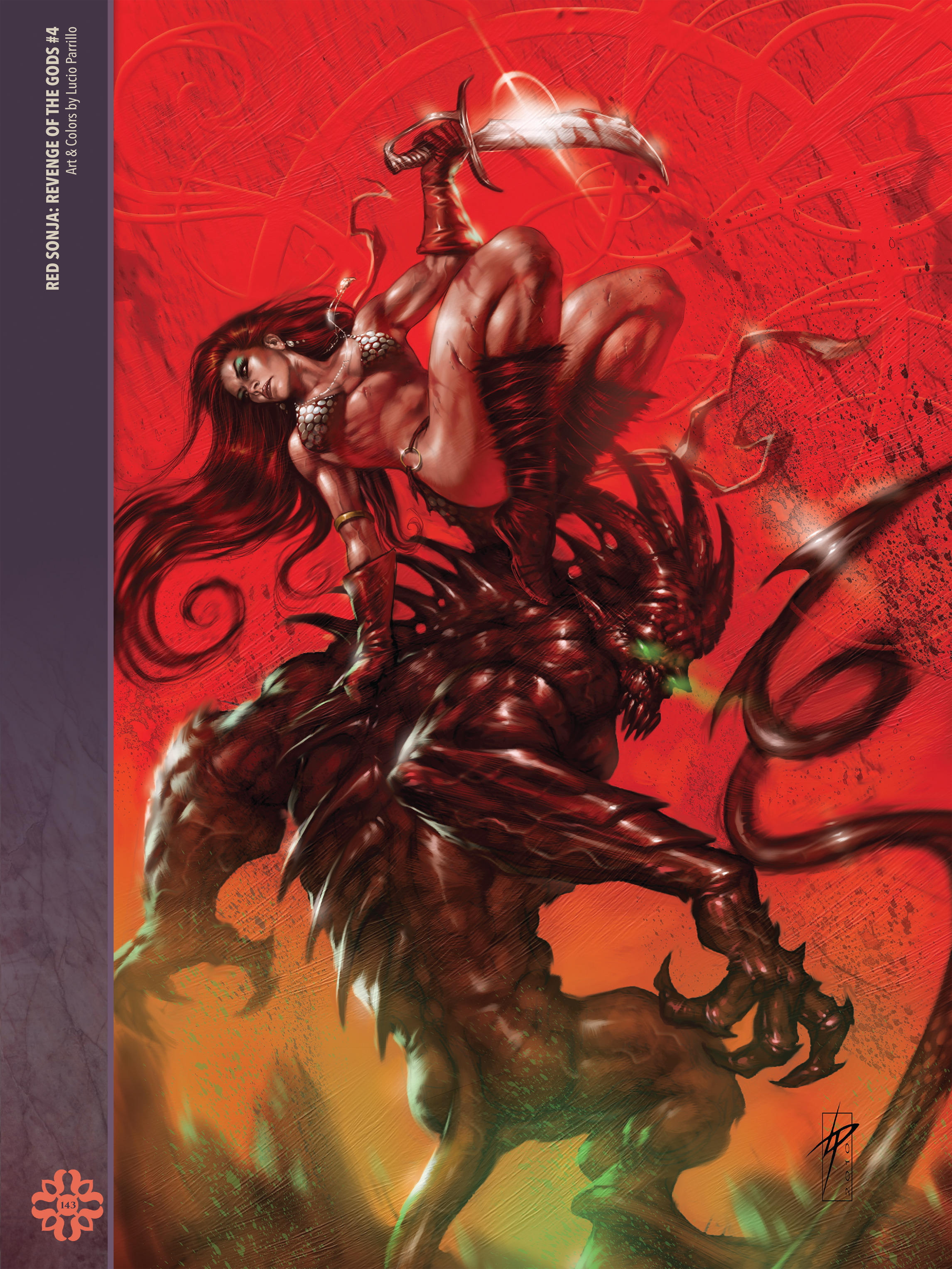 Read online The Art of Red Sonja comic -  Issue # TPB 2 (Part 2) - 44