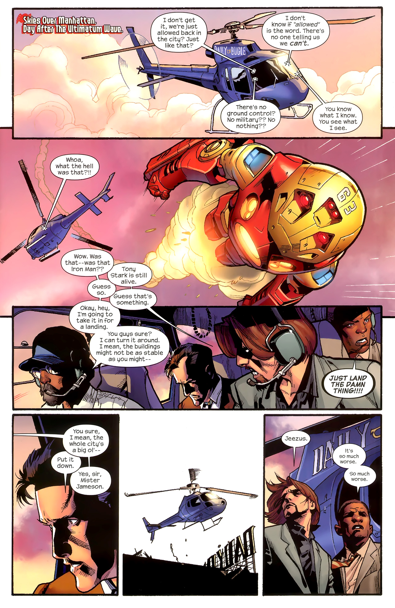Read online Ultimatum: Spider-Man Requiem comic -  Issue #1 - 2