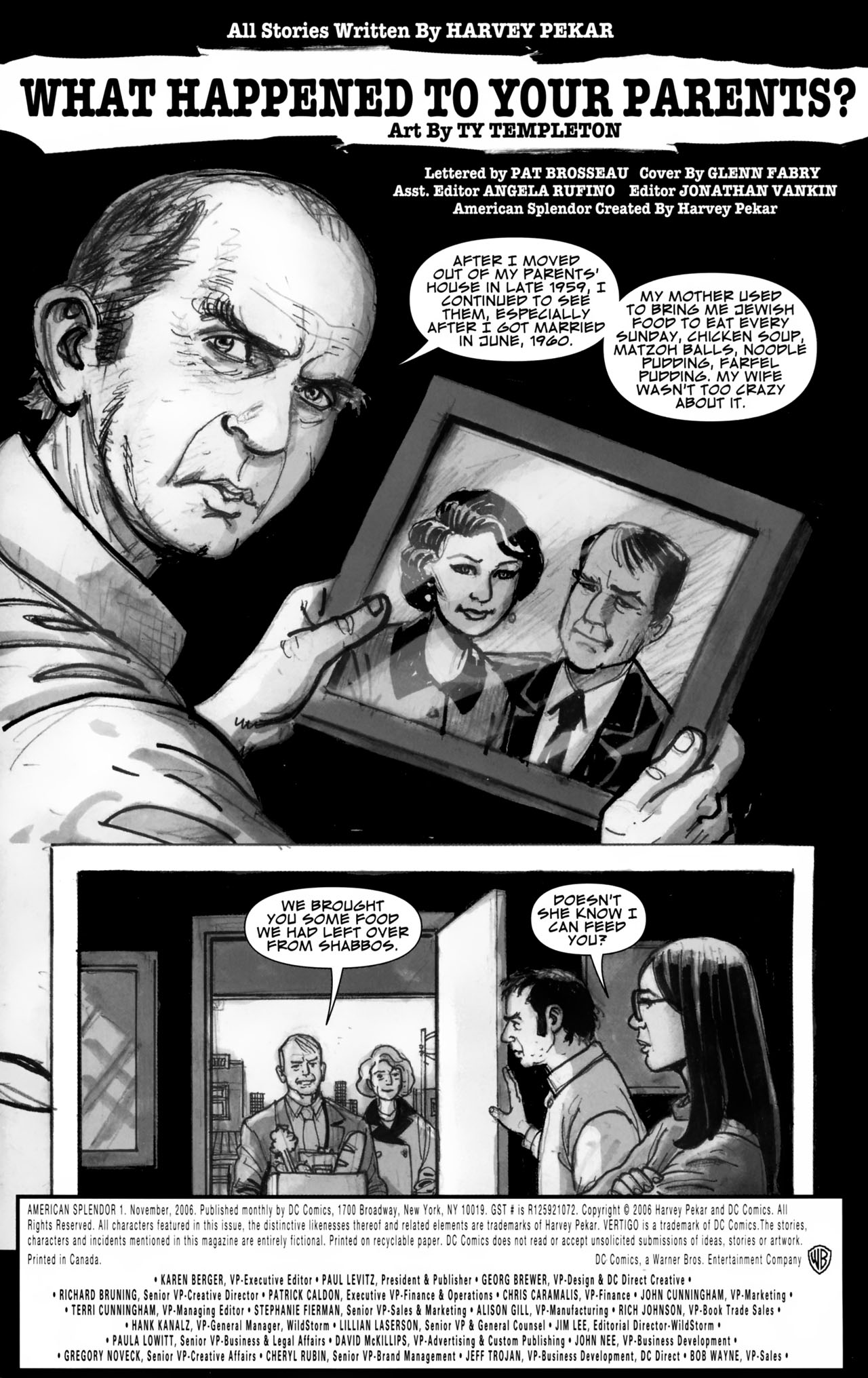 Read online American Splendor (2006) comic -  Issue #1 - 2