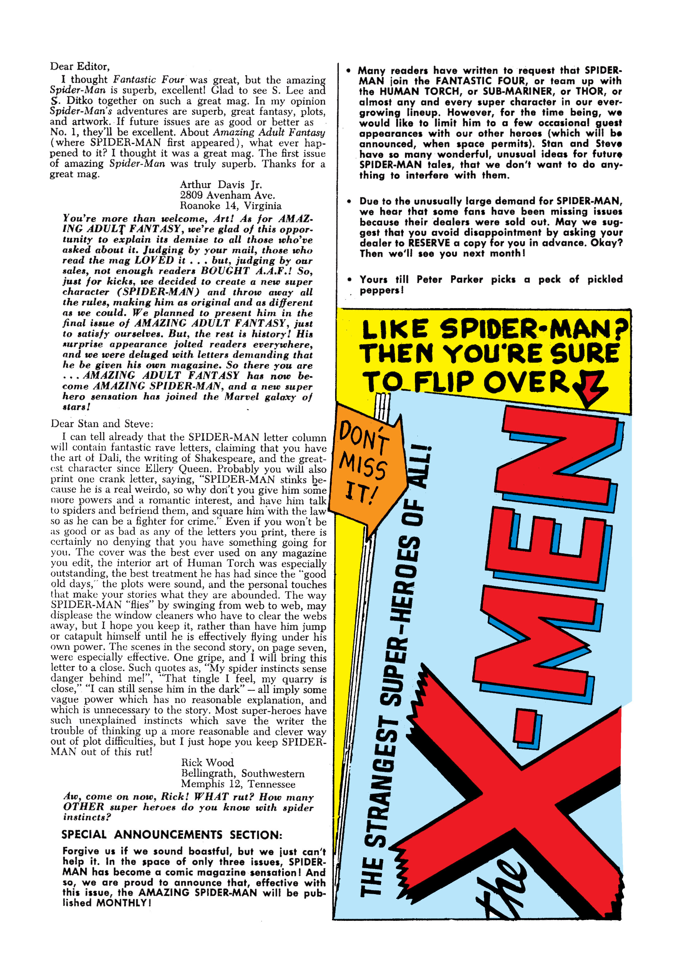 Read online The Amazing Spider-Man (1963) comic -  Issue #4 - 24