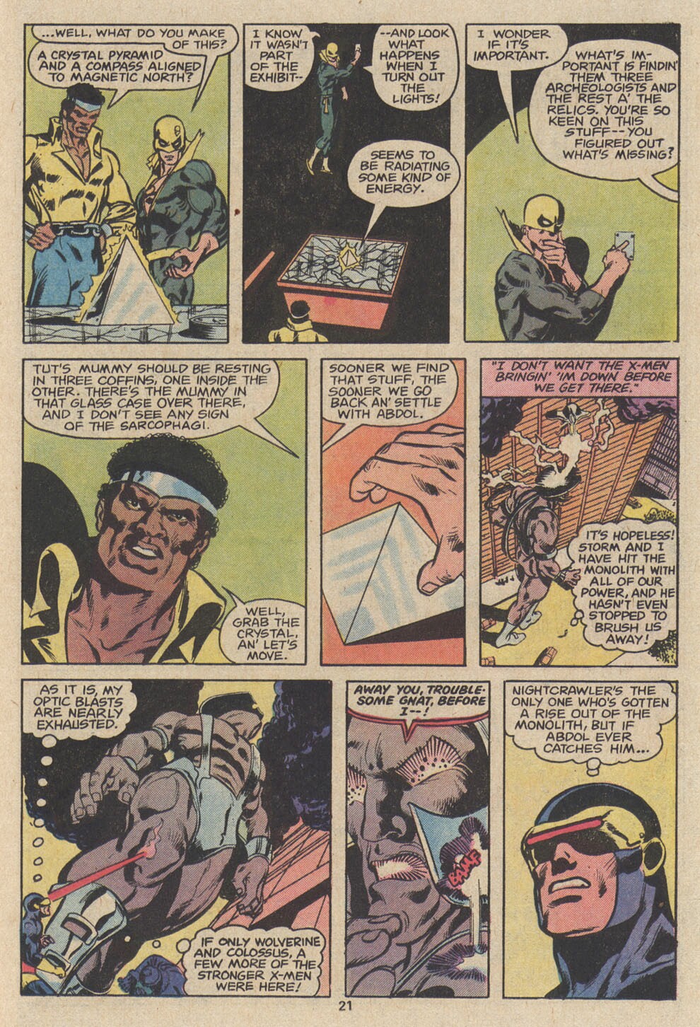 Read online Power Man and Iron Fist (1978) comic -  Issue #57 - 13