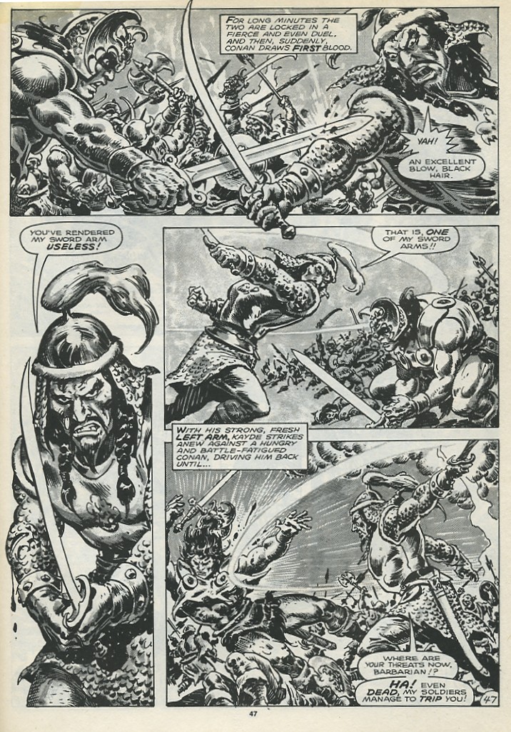 Read online The Savage Sword Of Conan comic -  Issue #173 - 49