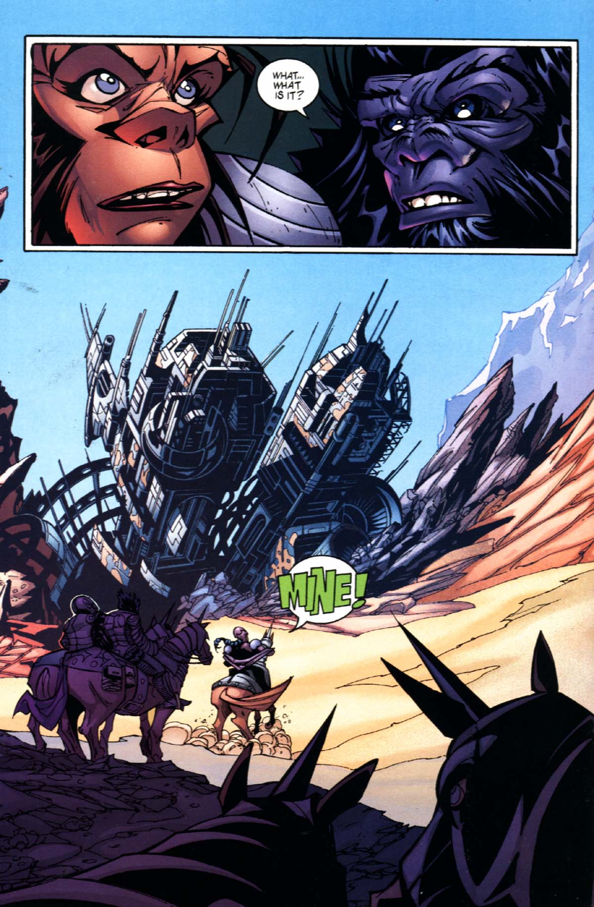 Read online Planet of the Apes: The Human War comic -  Issue #3 - 14