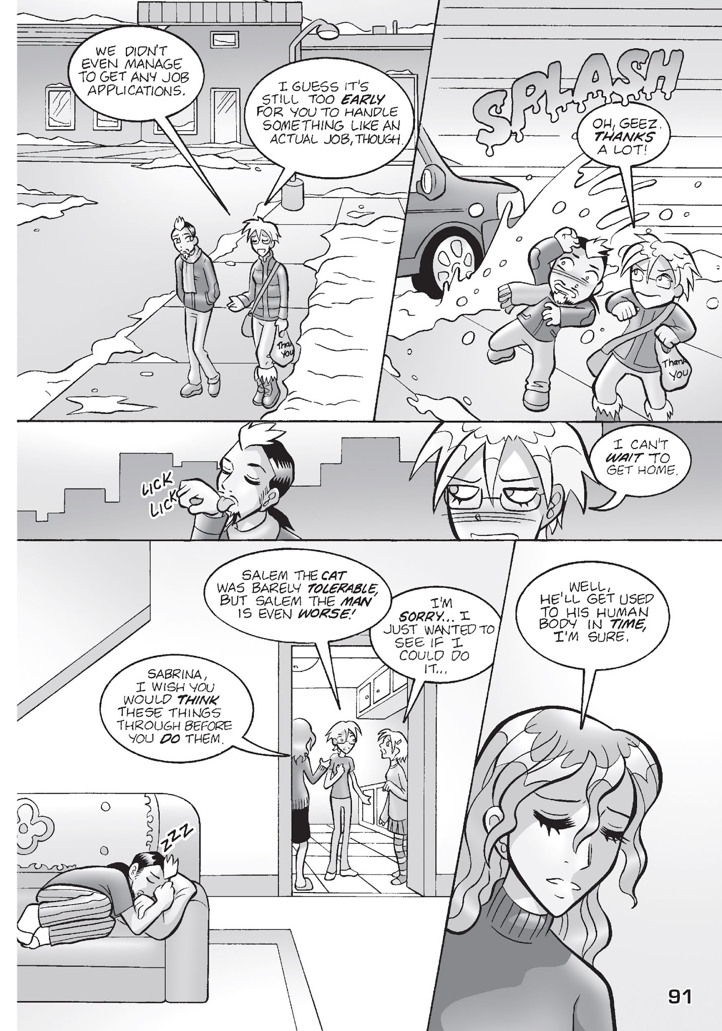Read online Sabrina the Teenage Witch: The Magic Within comic -  Issue # TPB 3 (Part 1) - 92