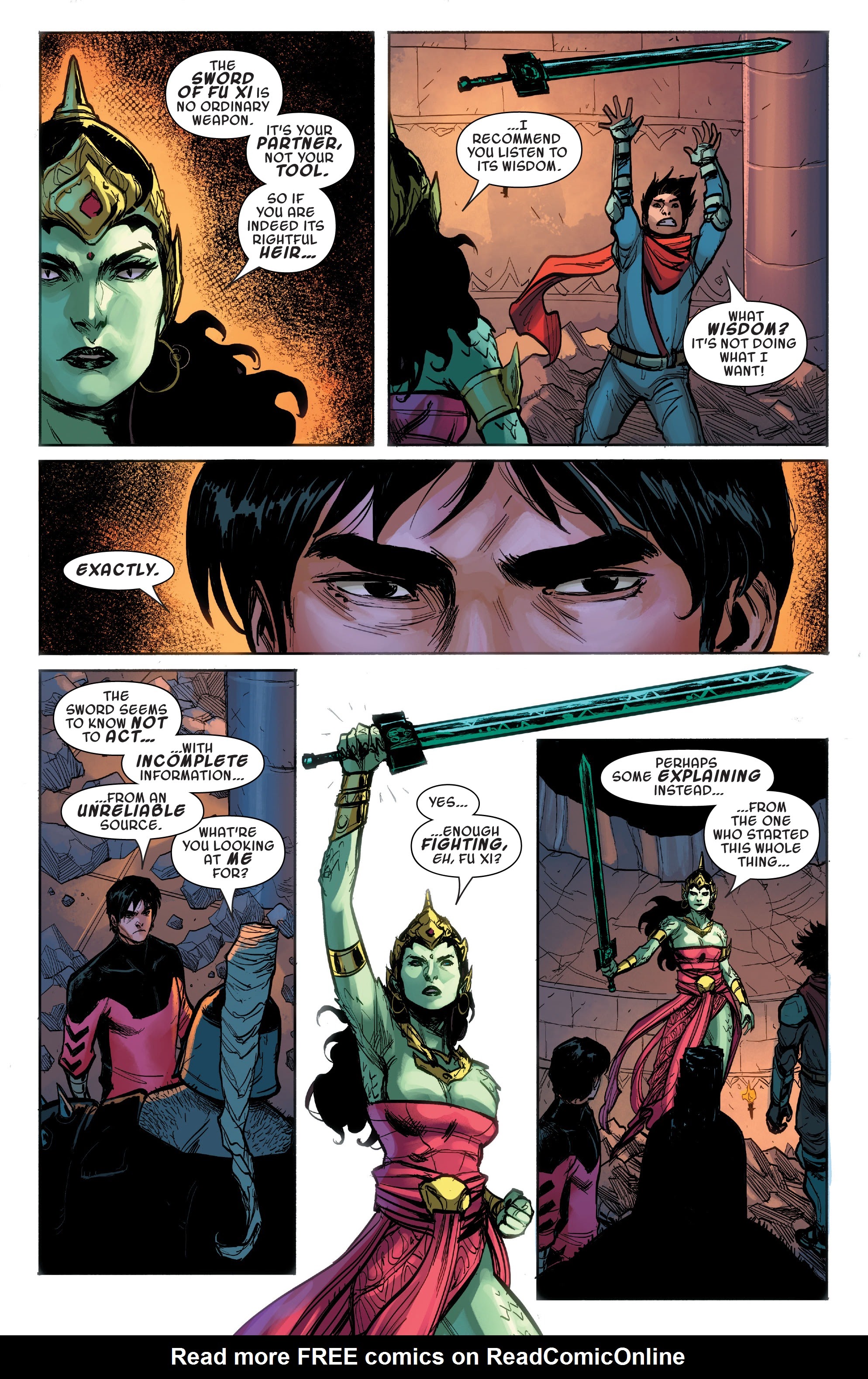 Read online Aero & Sword Master: Origins And Odysseys comic -  Issue # TPB - 121