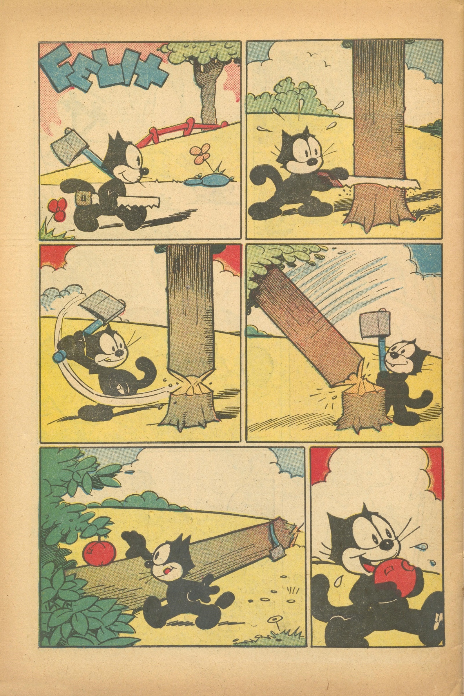 Read online Felix the Cat (1951) comic -  Issue #22 - 34