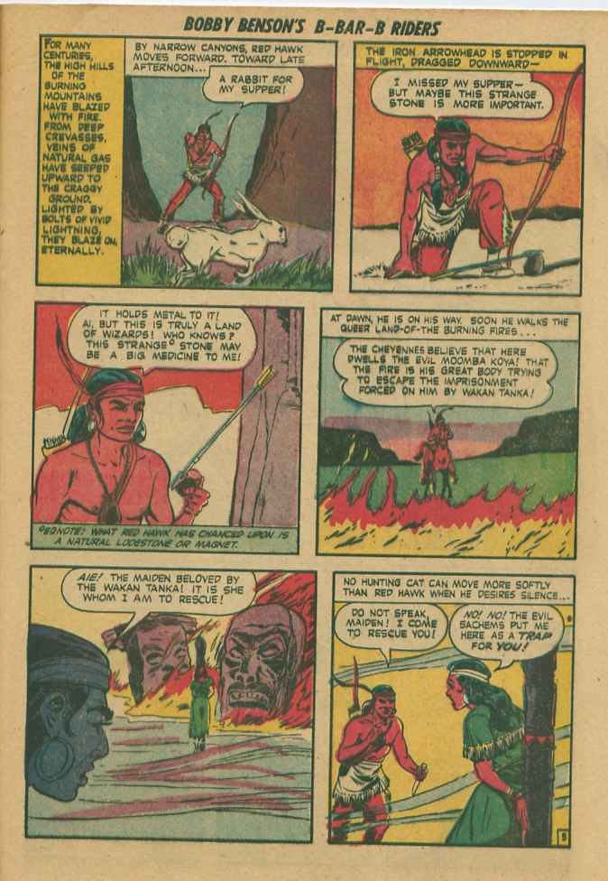 Read online Bobby Benson's B-Bar-B Riders comic -  Issue #13 - 23