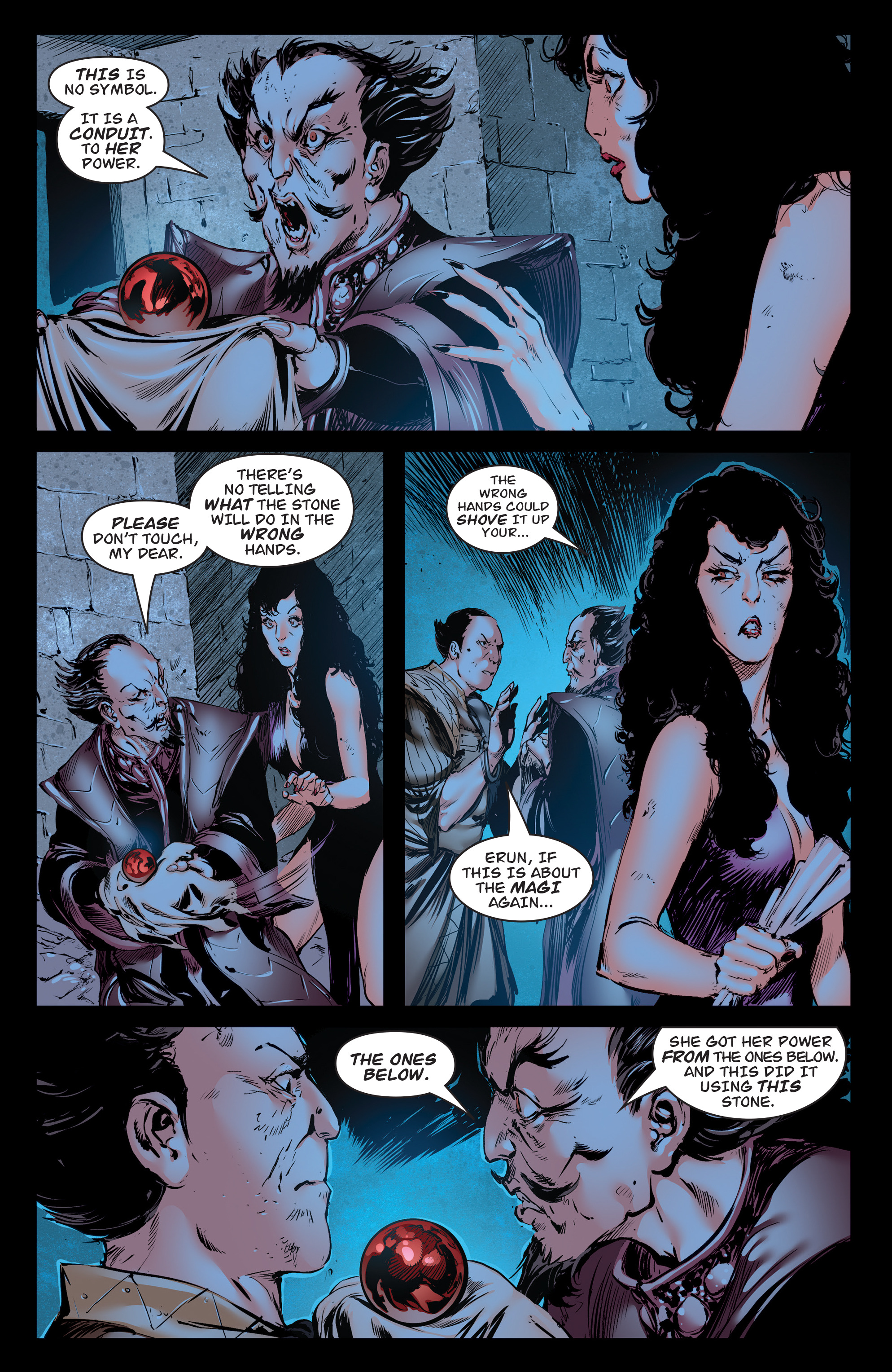 Read online Queen of Vampires comic -  Issue #5 - 19