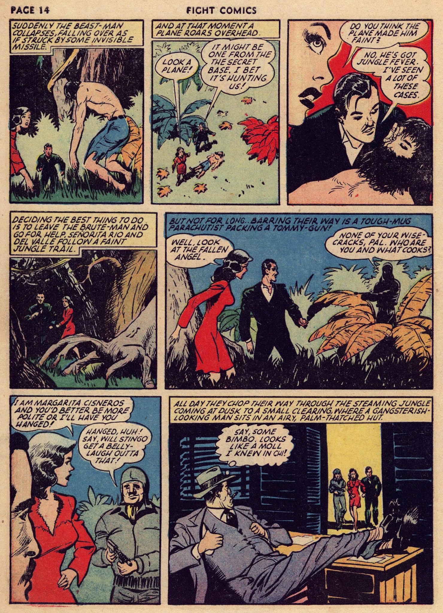 Read online Fight Comics comic -  Issue #24 - 16