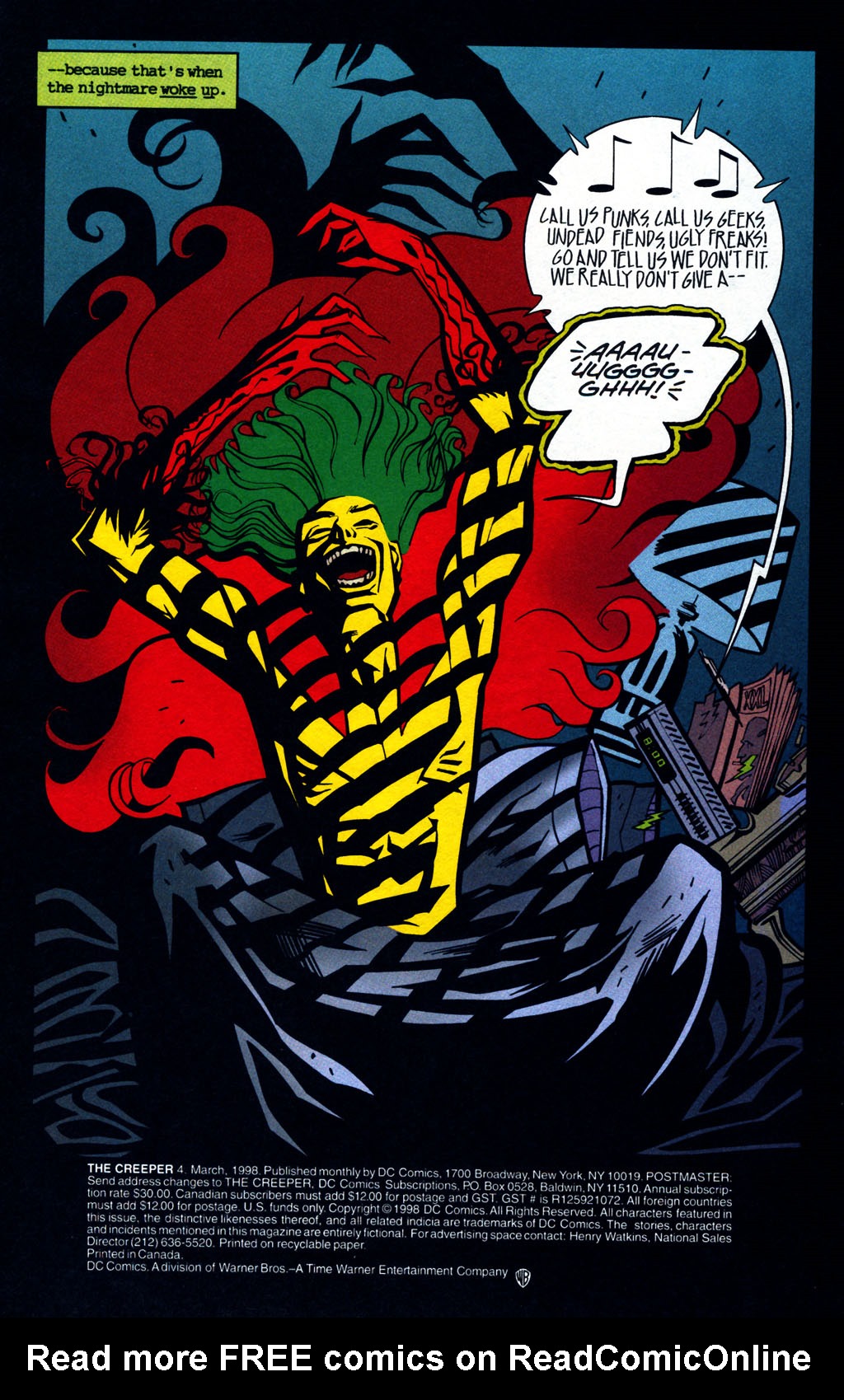 Read online The Creeper (1997) comic -  Issue #4 - 5
