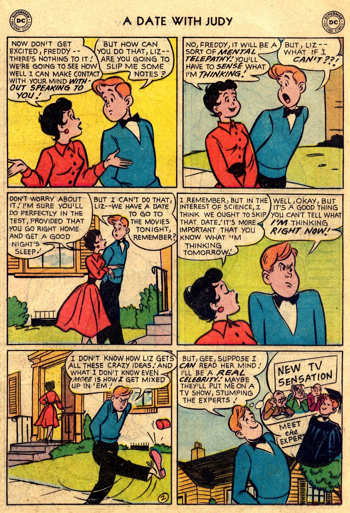 Read online A Date with Judy comic -  Issue #49 - 19