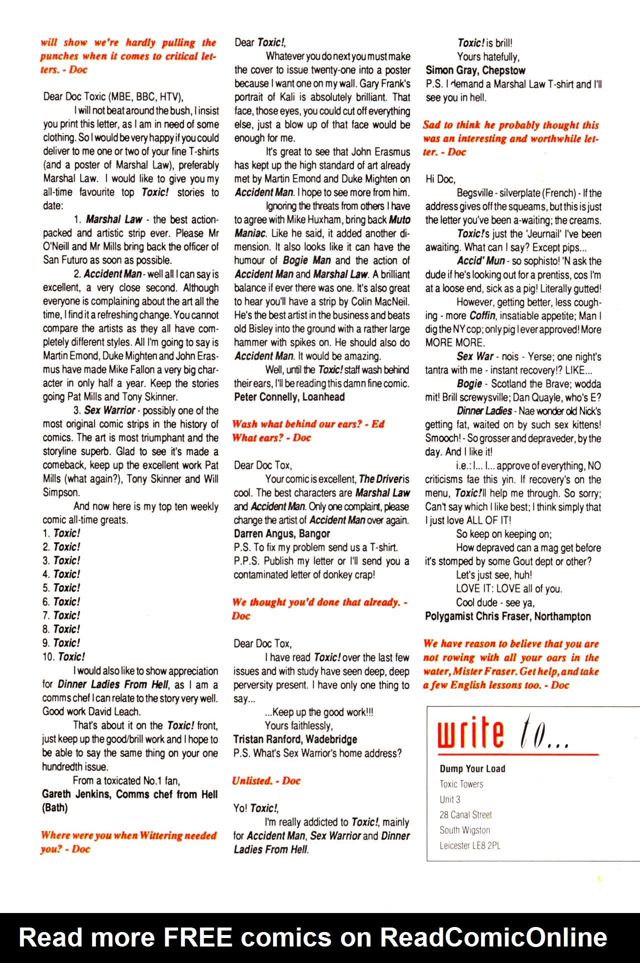 Read online Toxic! comic -  Issue #25 - 35