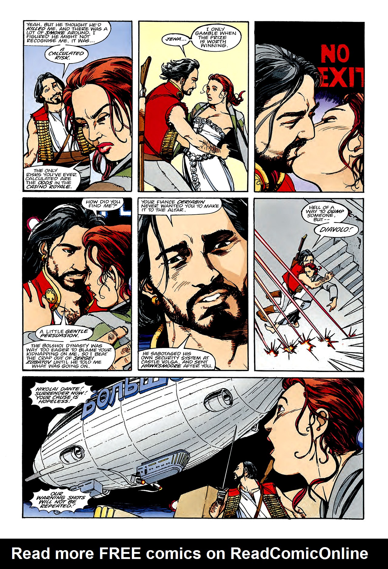 Read online Nikolai Dante comic -  Issue # TPB 3 - 107