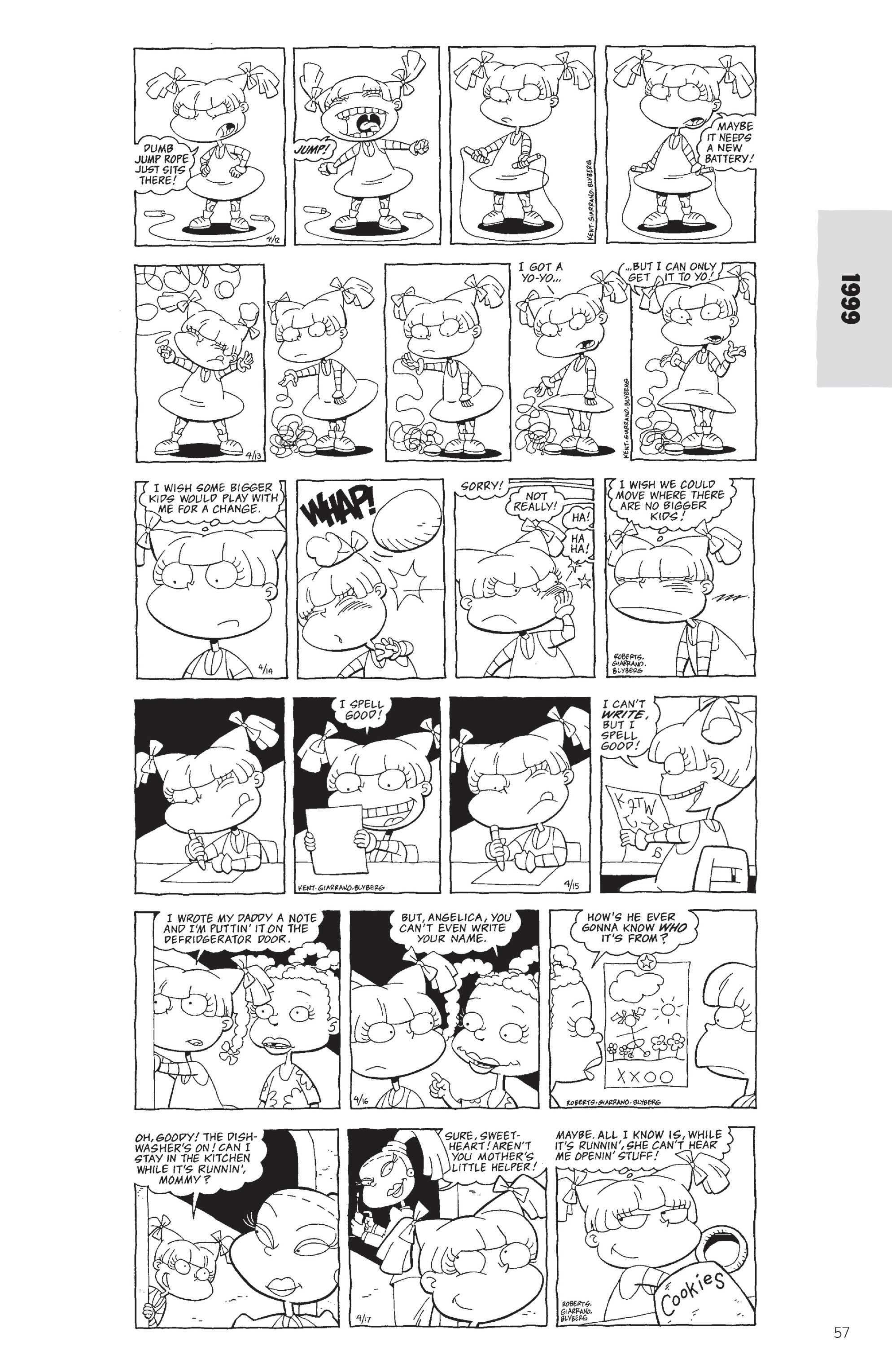 Read online Rugrats: The Newspaper Strips comic -  Issue # TPB (Part 1) - 56