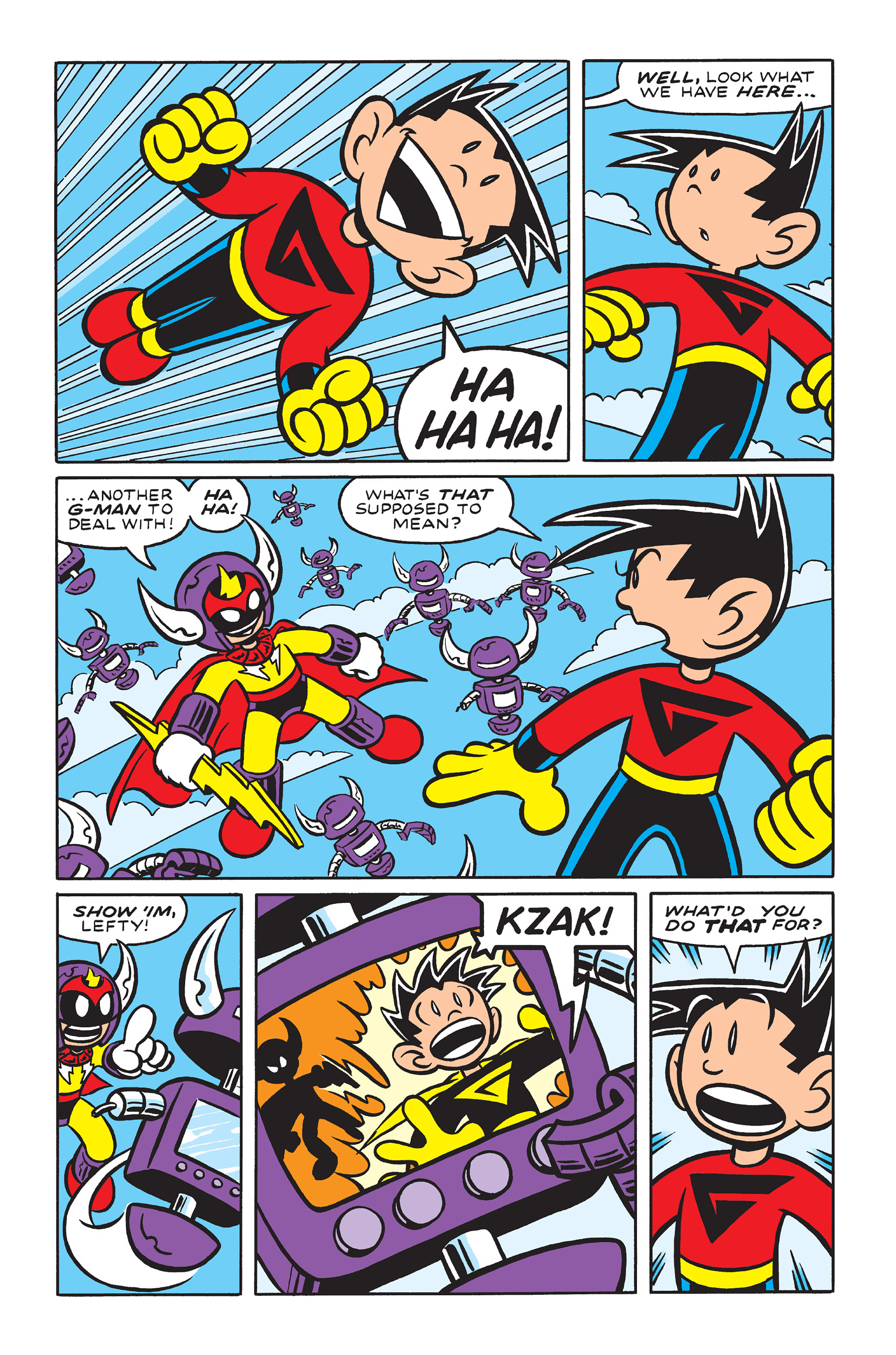 Read online G-Man: Learning to Fly comic -  Issue # TPB - 23