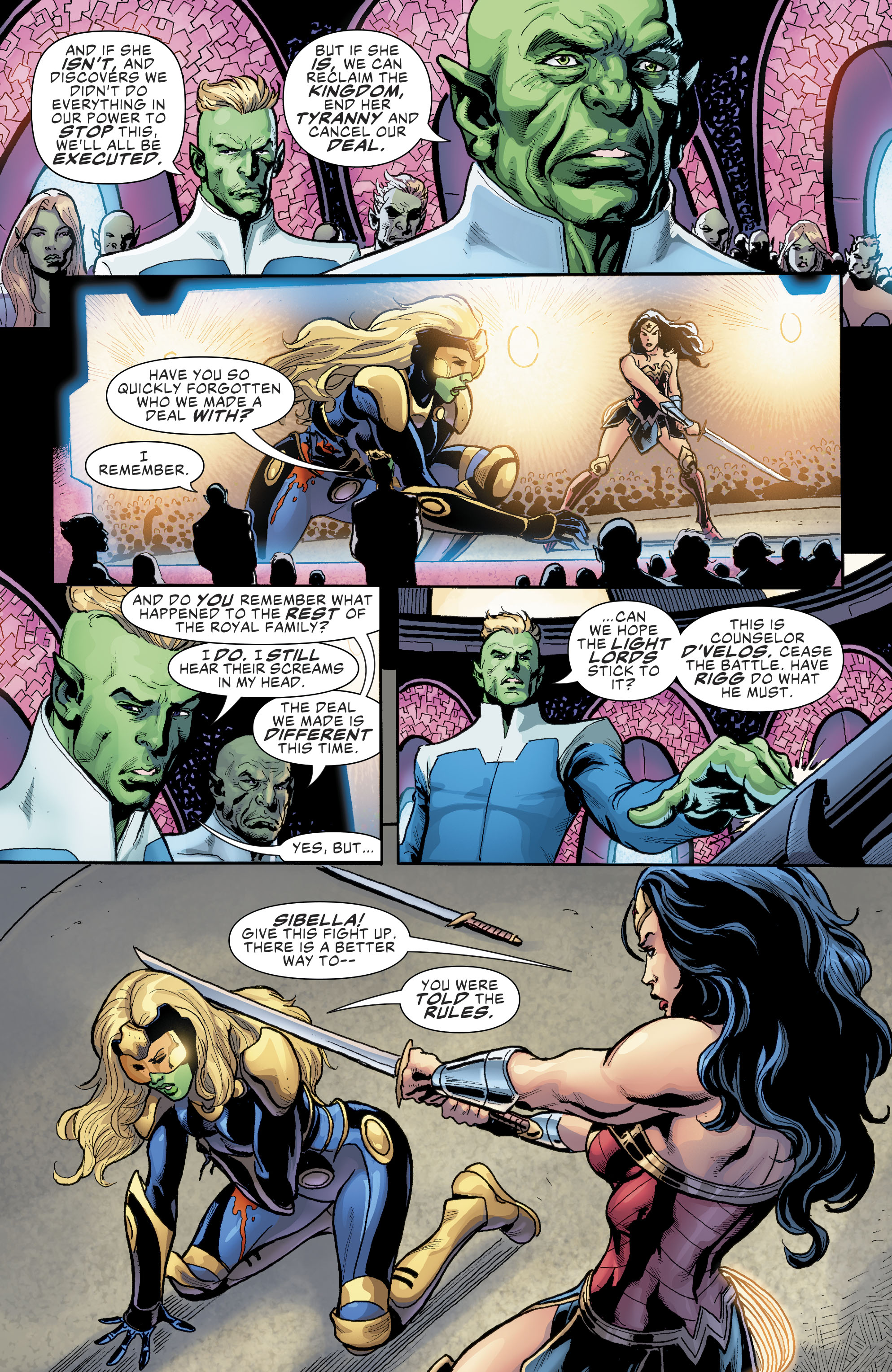 Read online Wonder Woman: Come Back To Me comic -  Issue #5 - 19