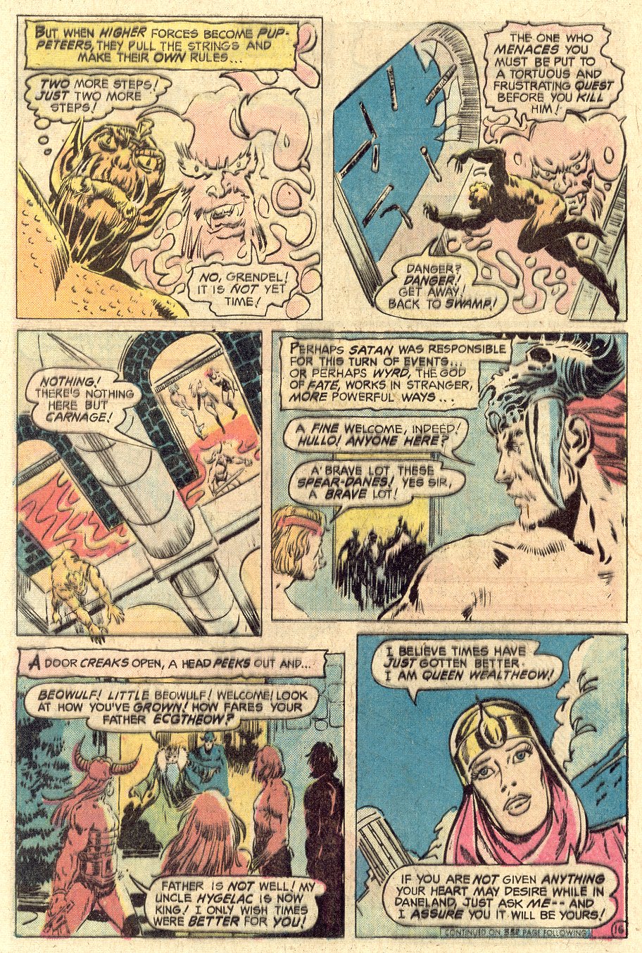 Read online Beowulf (1975) comic -  Issue #2 - 18