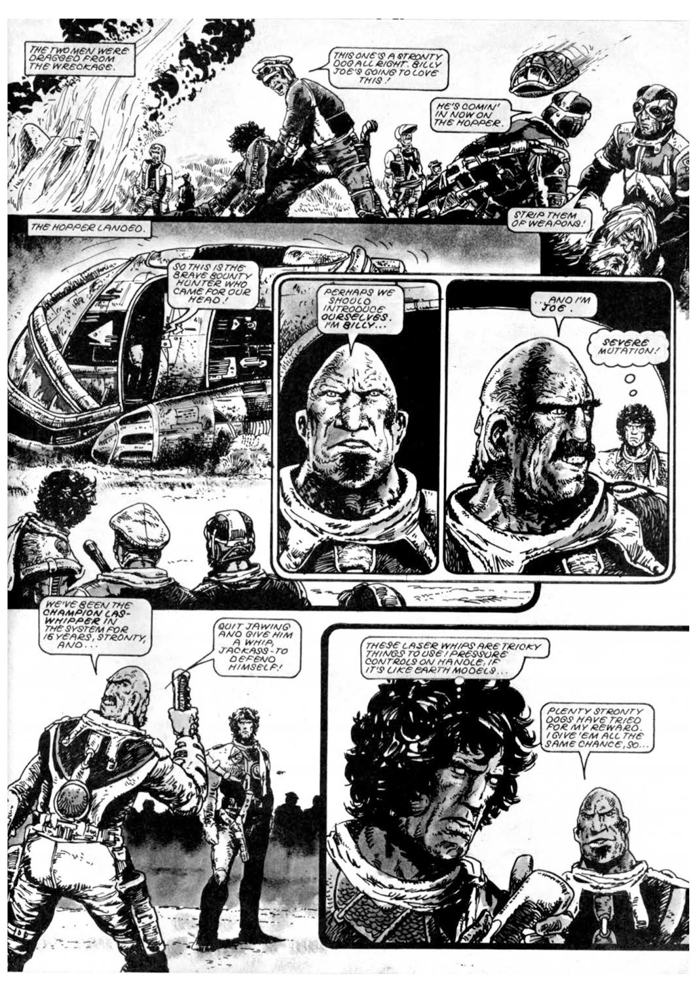 Read online Strontium Dog: Search/Destroy Agency Files comic -  Issue # TPB 1 (Part 1) - 60
