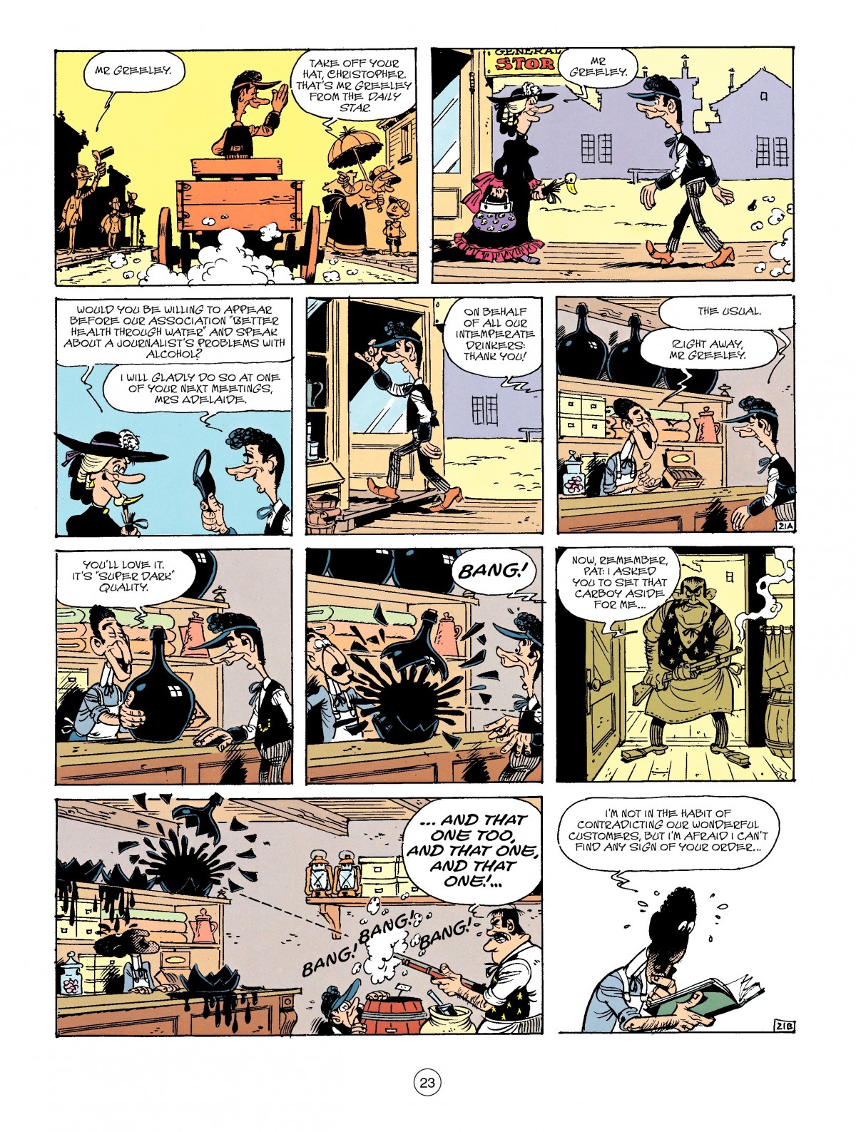 Read online A Lucky Luke Adventure comic -  Issue #41 - 23
