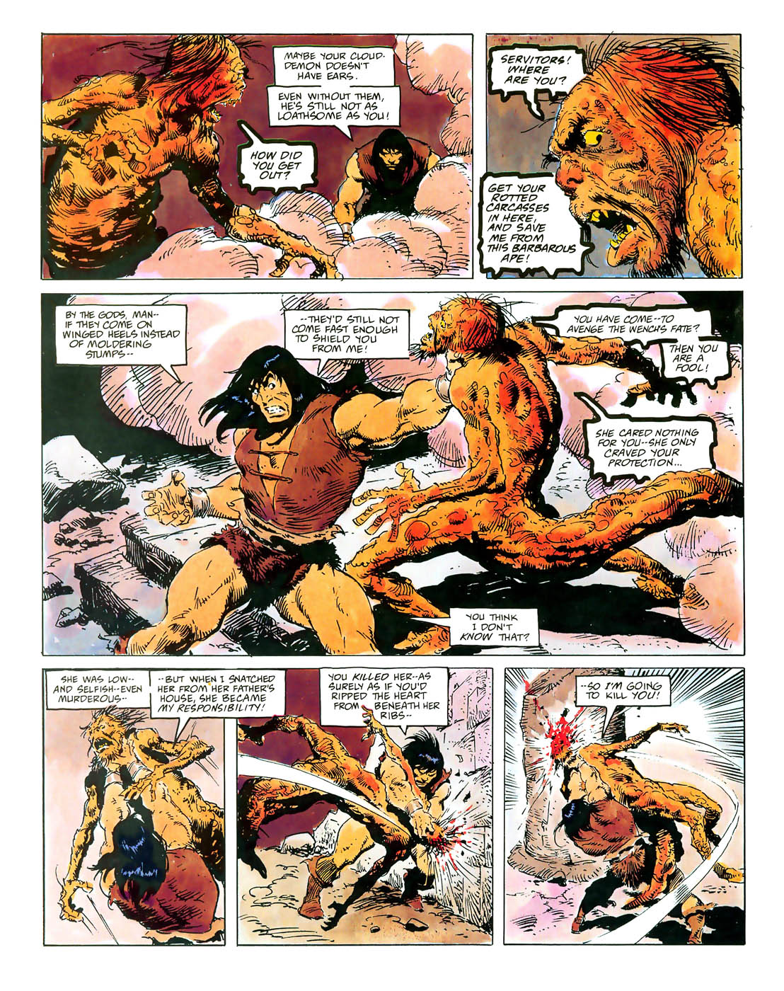 Read online Marvel Graphic Novel comic -  Issue #69 - Conan - The Rogue - 63