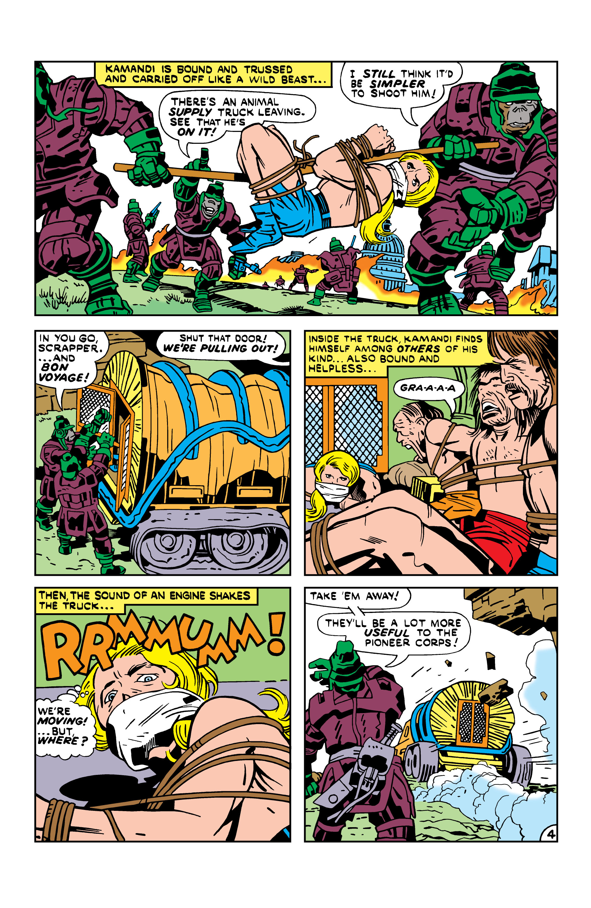 Read online Kamandi, The Last Boy On Earth comic -  Issue #17 - 4