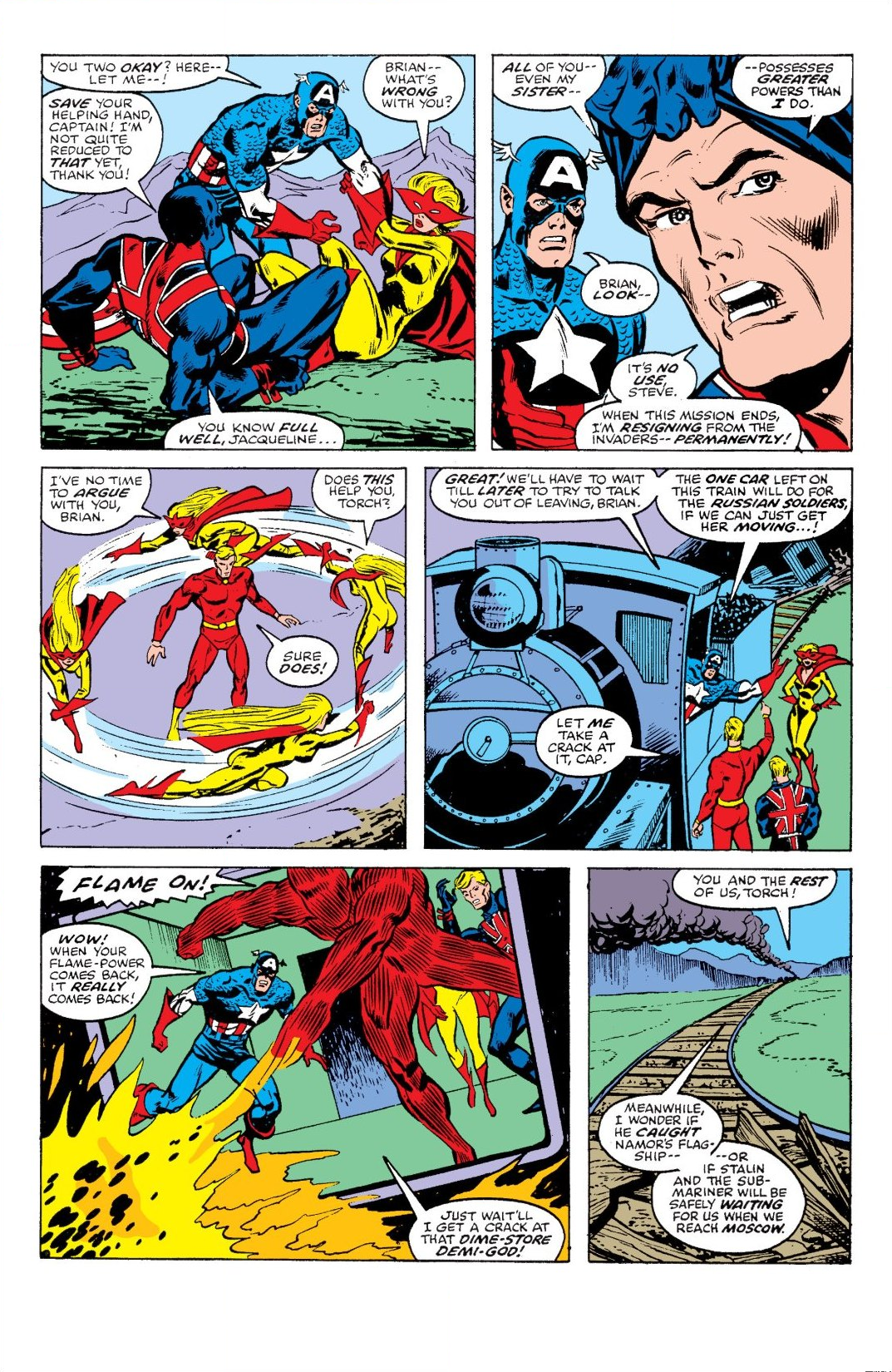 Read online The Invaders Classic comic -  Issue # TPB 2 (Part 2) - 72