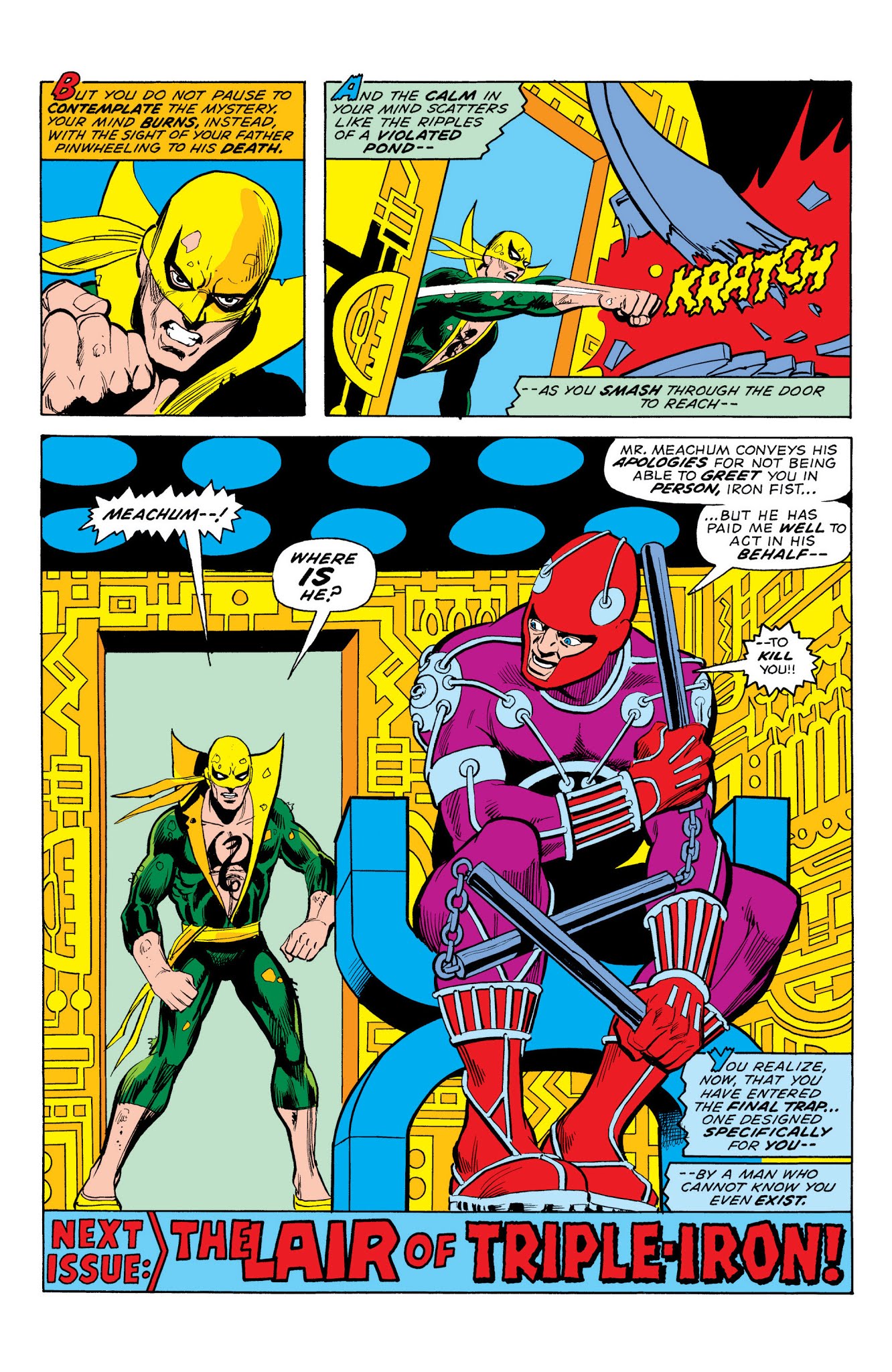 Read online Marvel Masterworks: Iron Fist comic -  Issue # TPB 1 (Part 1) - 62