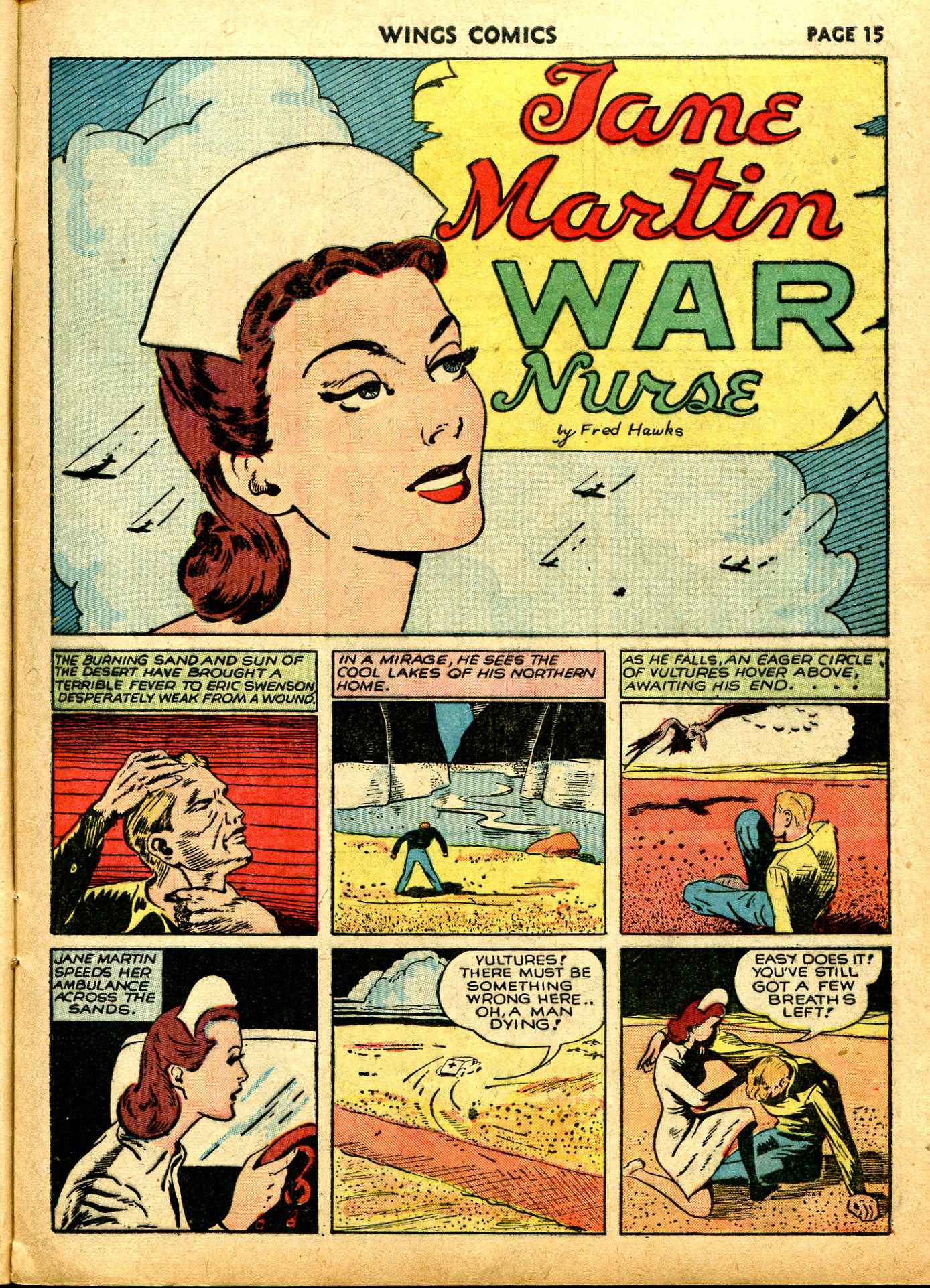 Read online Wings Comics comic -  Issue #6 - 17