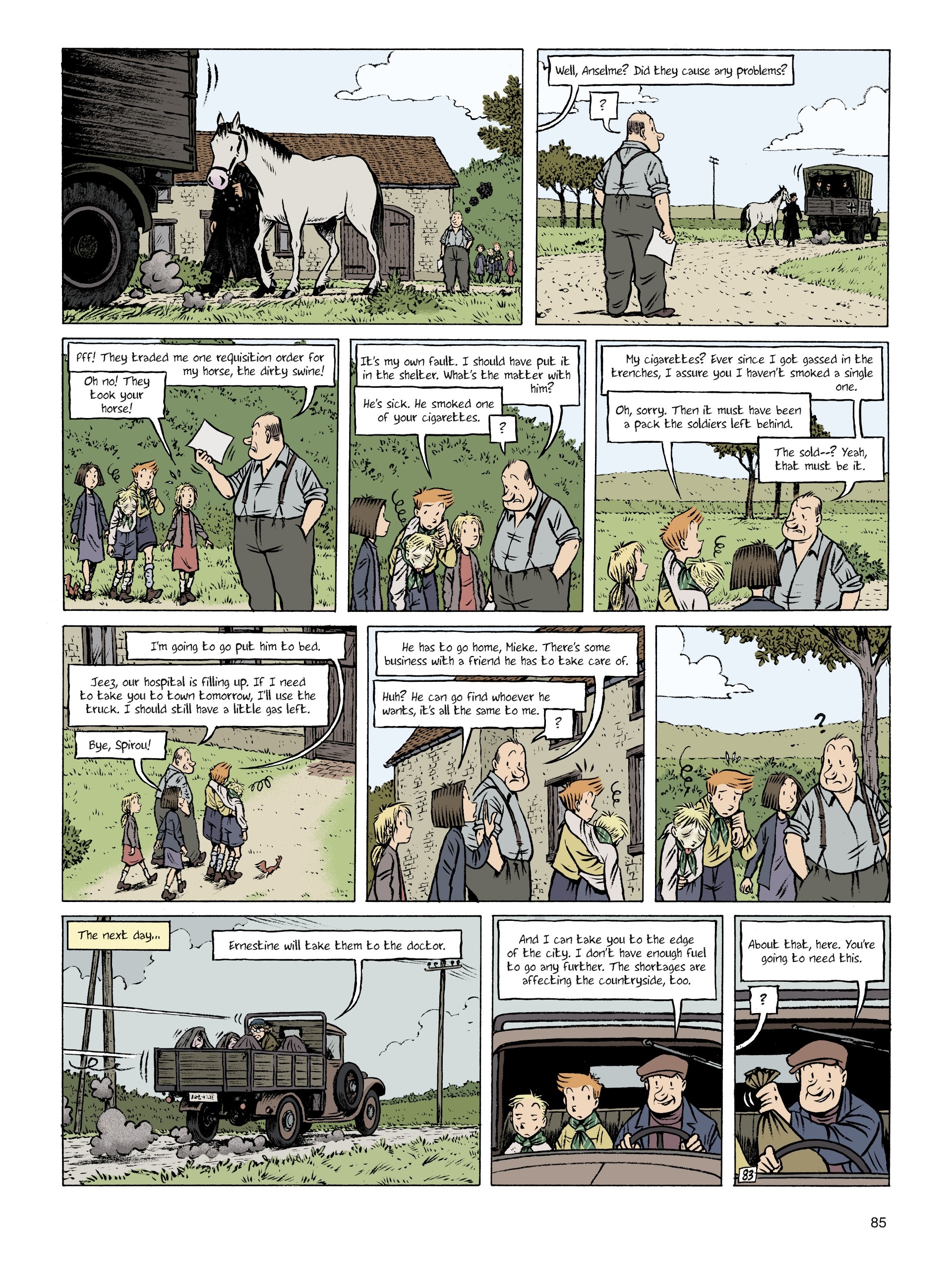 Read online Spirou: Hope Against All Odds comic -  Issue #1 - 85