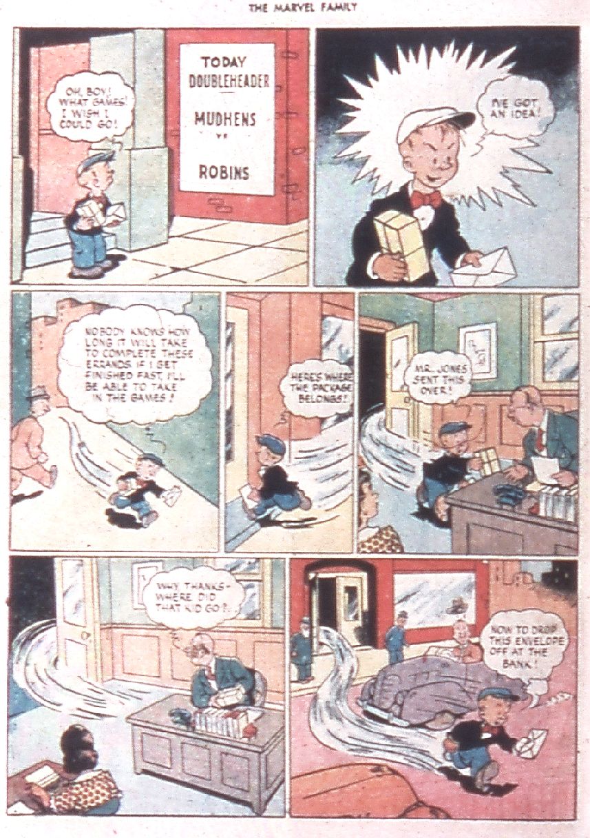 Read online The Marvel Family comic -  Issue #6 - 16