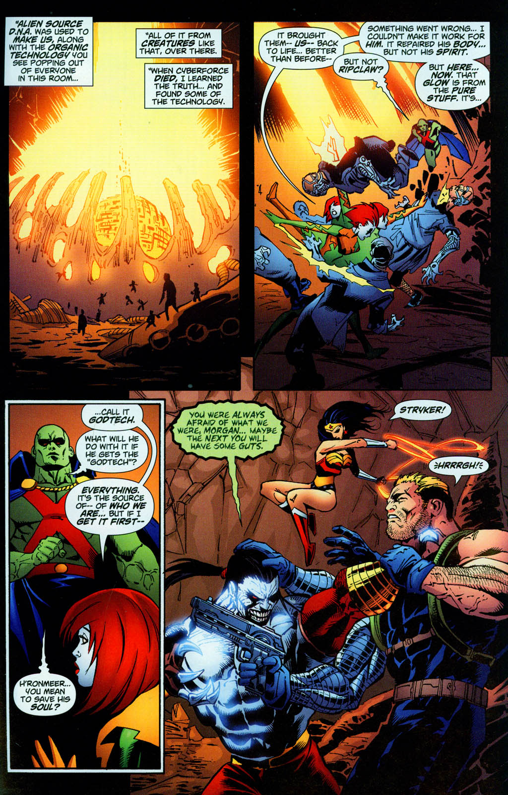 Read online JLA/Cyberforce comic -  Issue # Full - 24