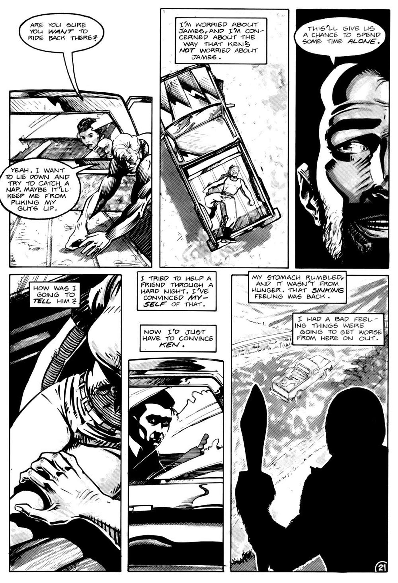 Read online Planet of the Apes (1990) comic -  Issue #15 - 23