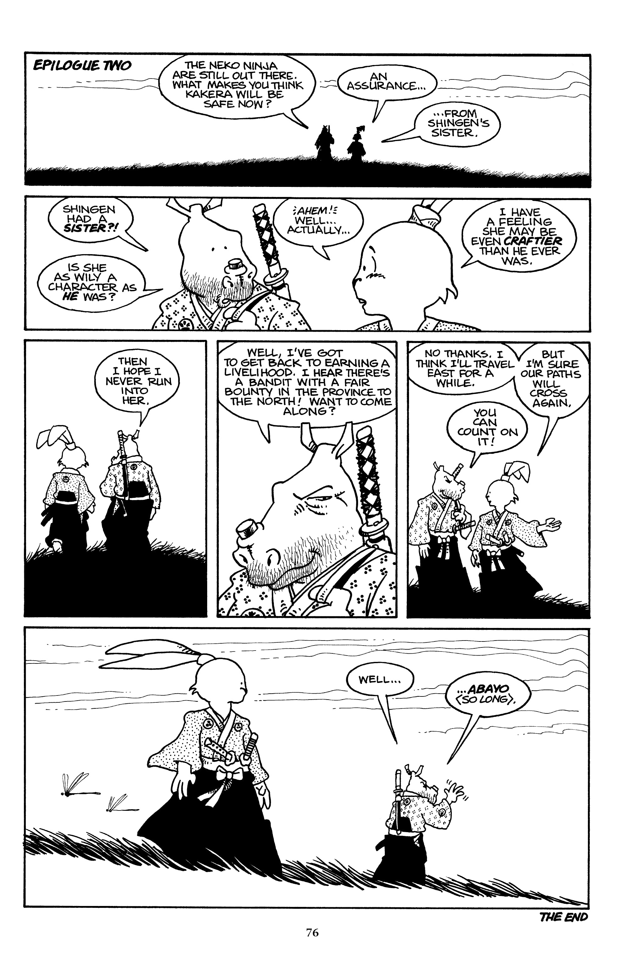 Read online The Usagi Yojimbo Saga (2021) comic -  Issue # TPB 1 (Part 1) - 71