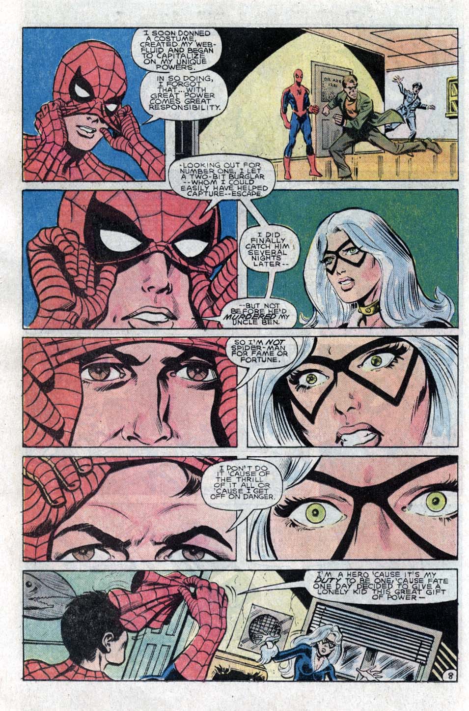 Read online The Spectacular Spider-Man (1976) comic -  Issue #87 - 9