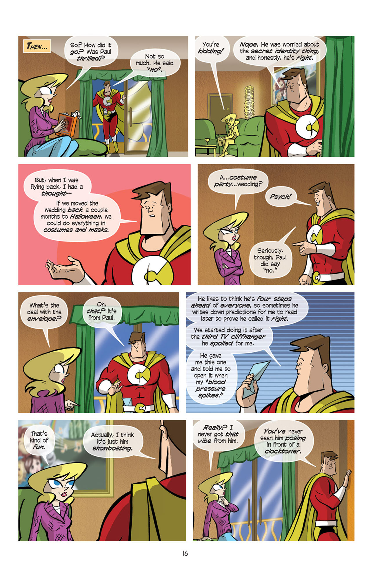 Read online Love and Capes comic -  Issue #9 - 17