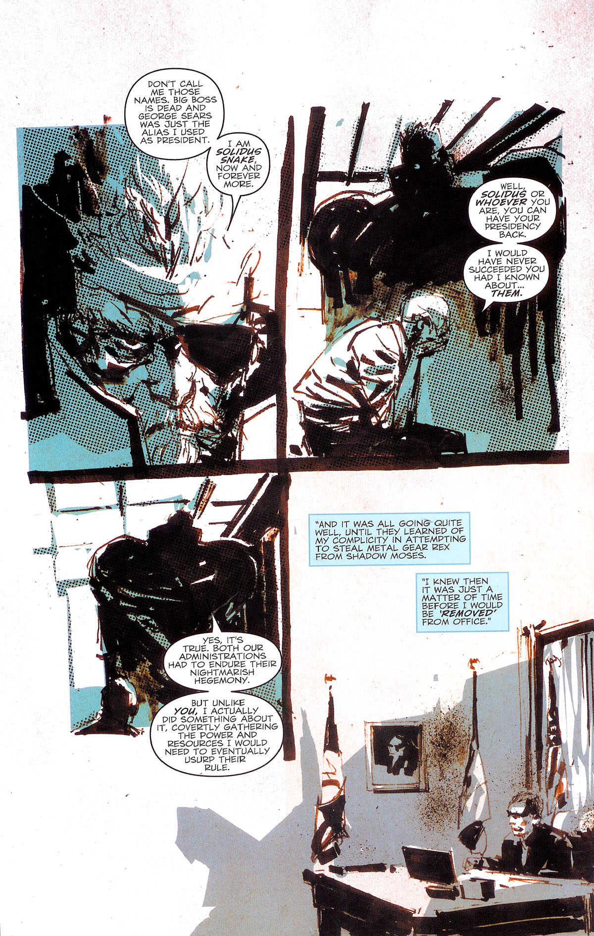 Read online Metal Gear Solid: Sons of Liberty comic -  Issue #7 - 5