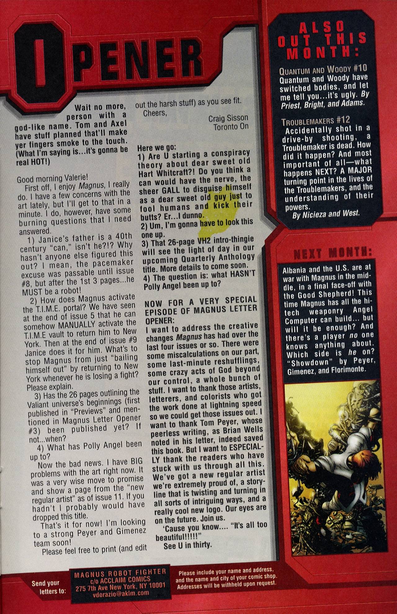 Read online Magnus Robot Fighter (1997) comic -  Issue #11 - 24