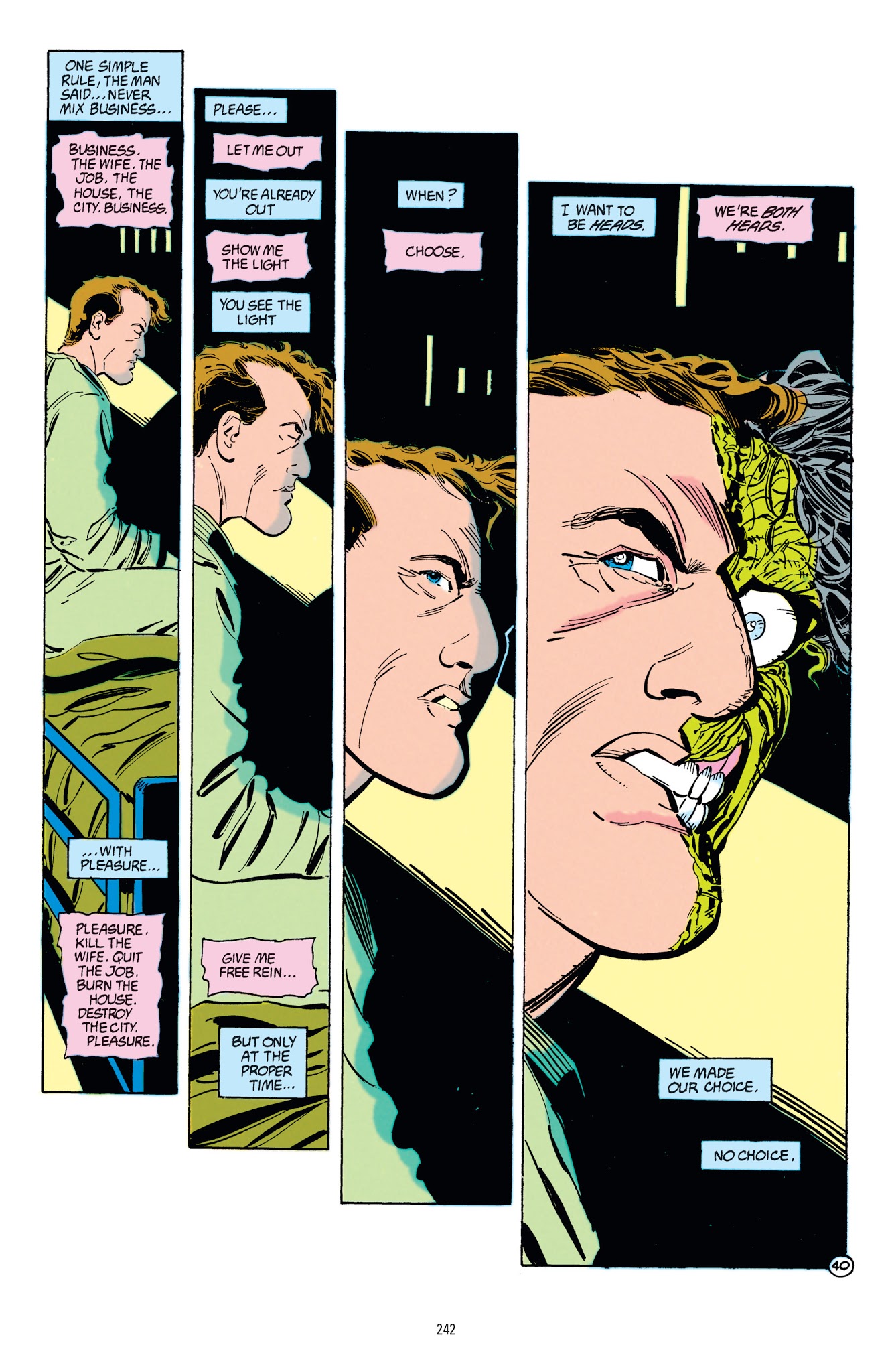 Read online Two-Face: A Celebration of 75 Years comic -  Issue # TPB - 244