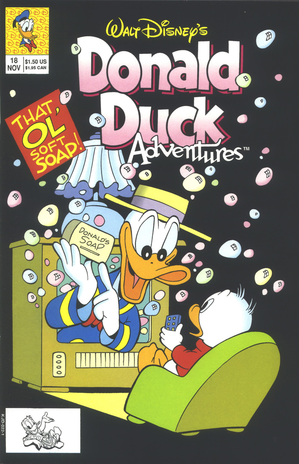 Read online Donald Duck Adventures comic -  Issue #18 - 1