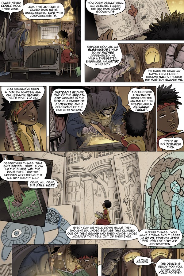 Read online Unsounded comic -  Issue #15 - 78