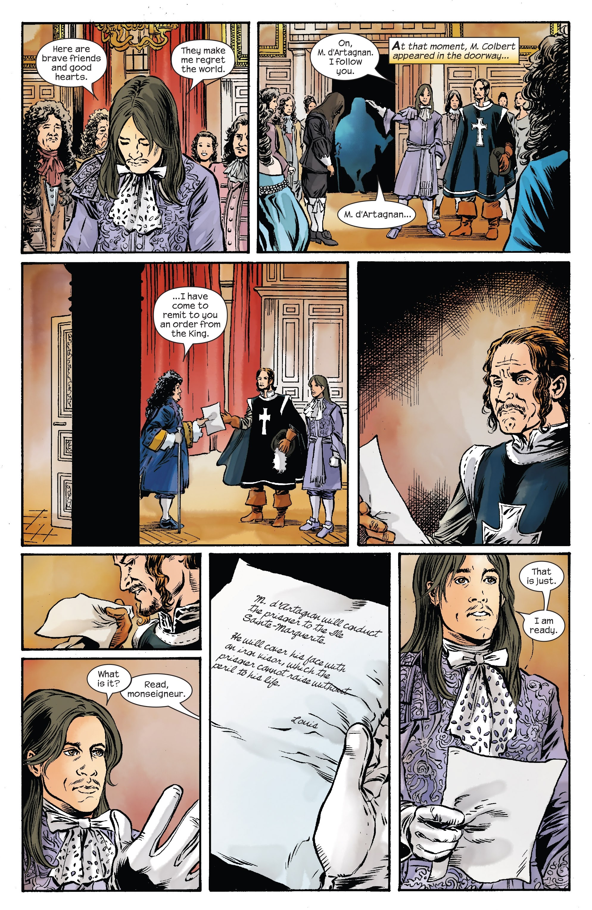 Read online The Man in the Iron Mask comic -  Issue #3 - 23