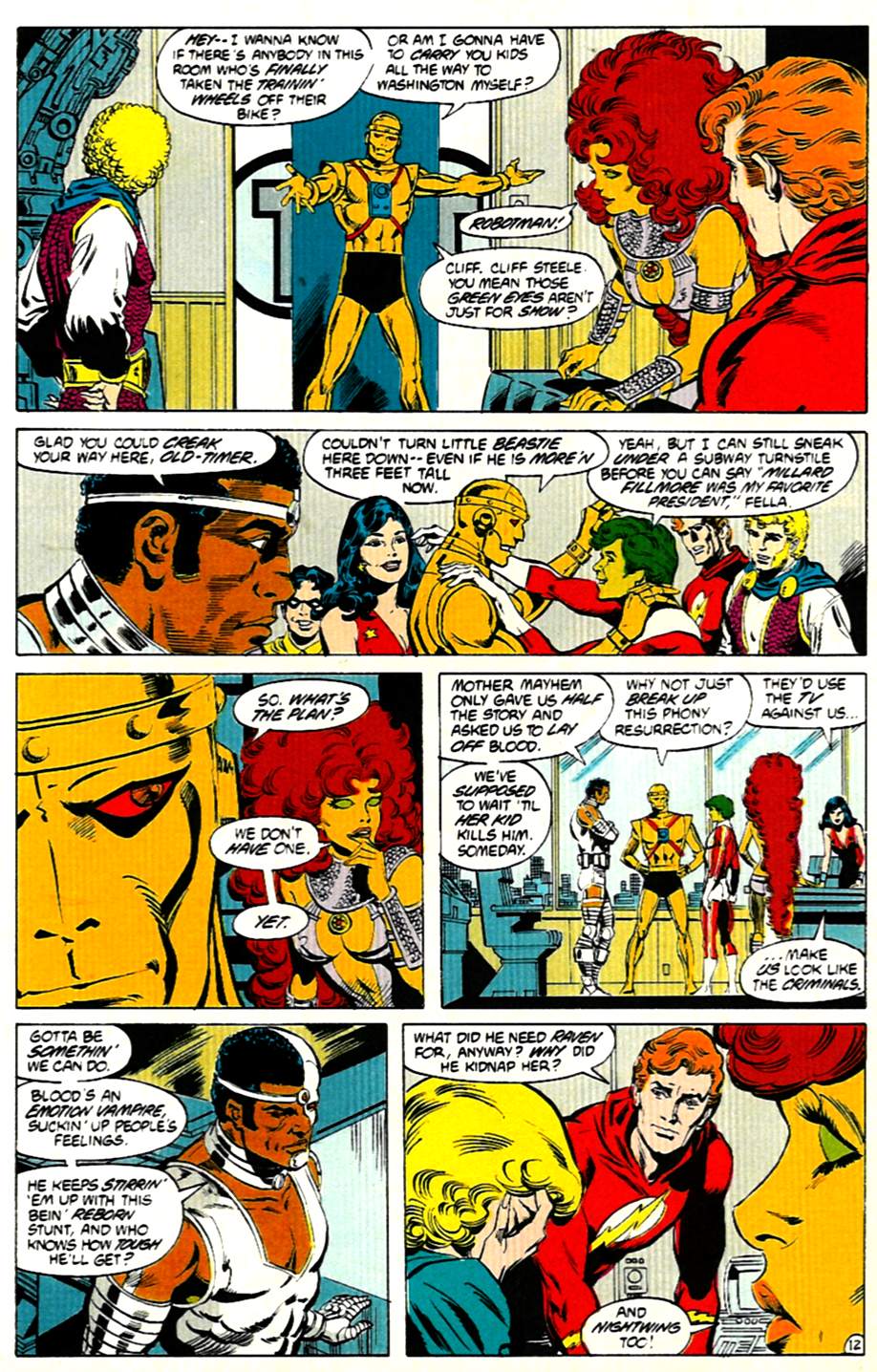 Read online Tales of the Teen Titans comic -  Issue #88 - 14