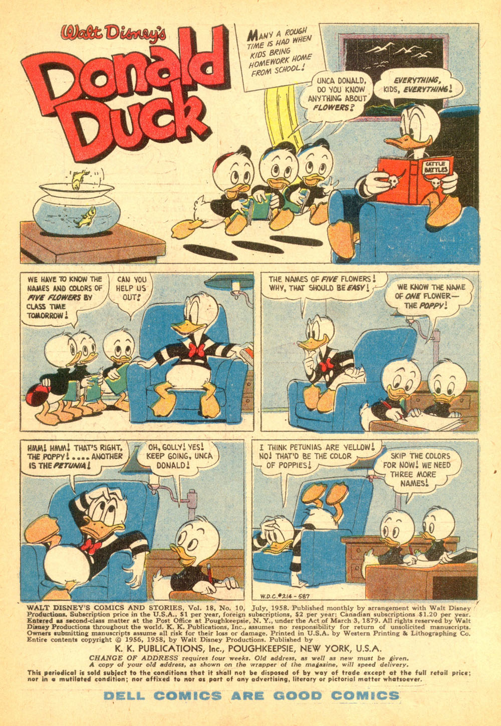 Read online Walt Disney's Comics and Stories comic -  Issue #214 - 2