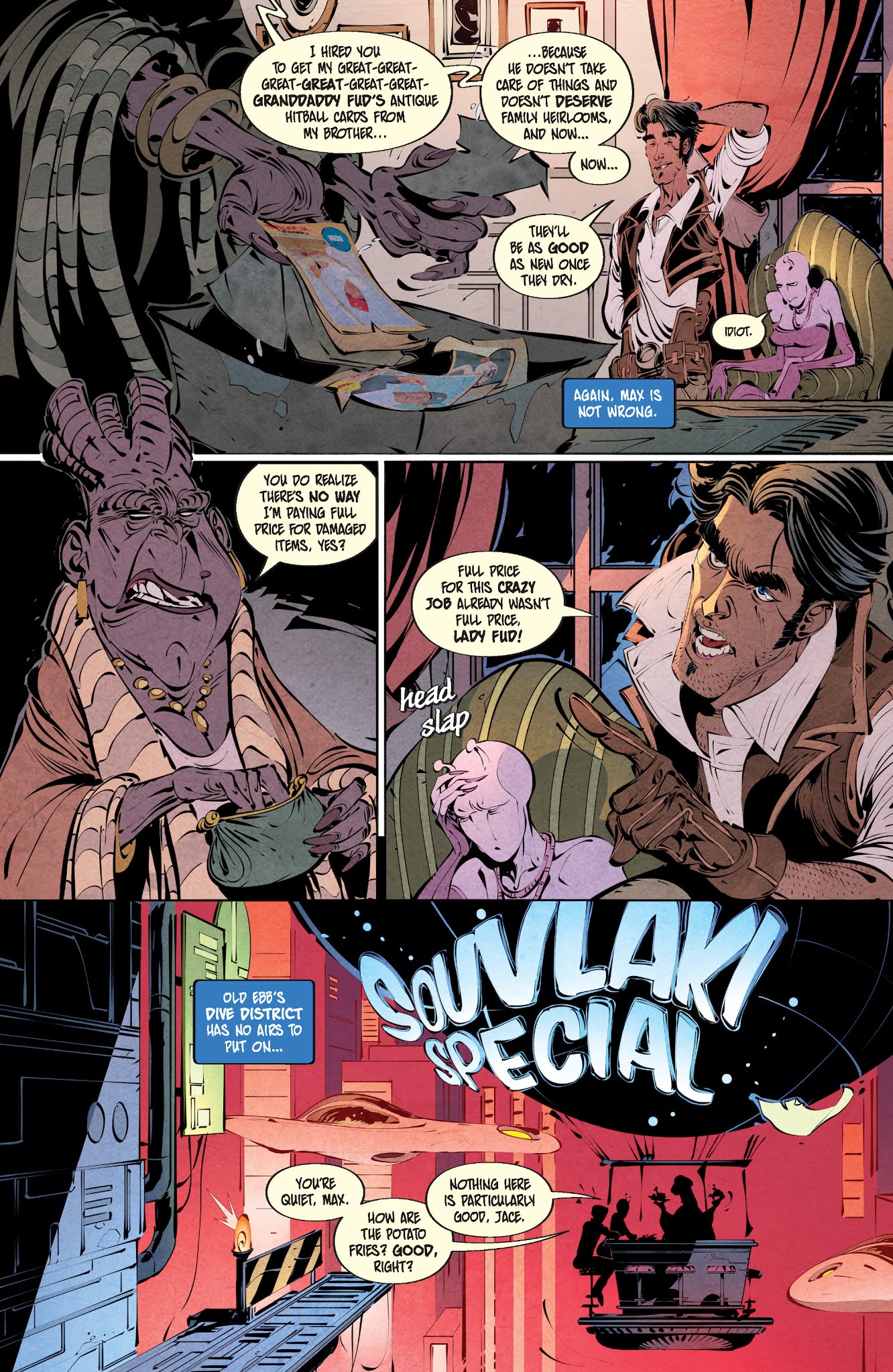 Read online Errand Boys comic -  Issue #1 - 8