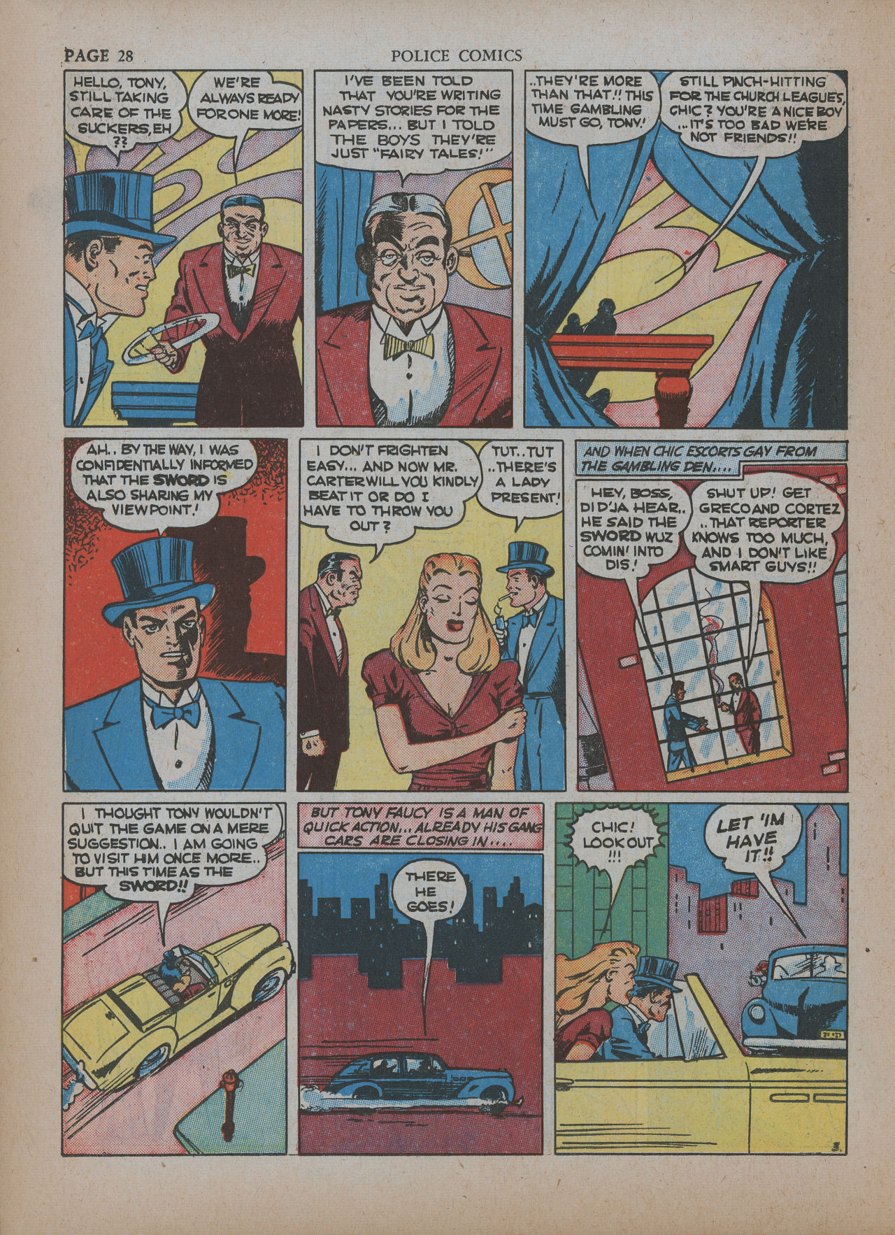 Read online Police Comics comic -  Issue #5 - 32